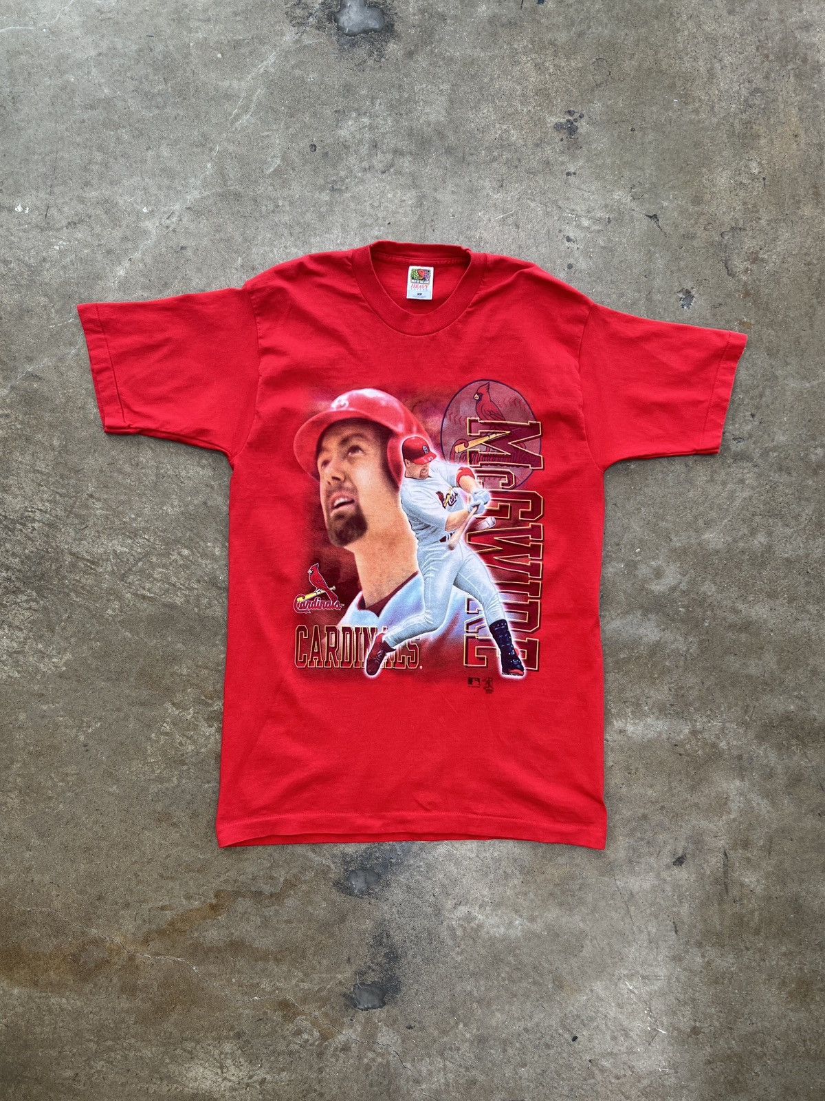 MLB Vintage 90s St.Louis Cardinals Mark McGwire MLB Tee Large Size US L / EU 52-54 / 3 - 2 Thumbnail