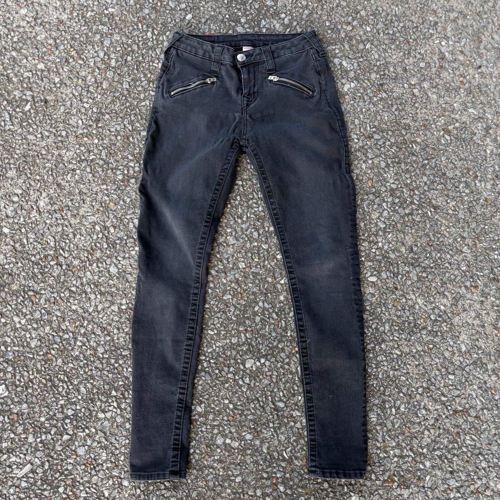 True Religion Y2K Black true religion jeans Size 28" / US 6 / IT 42 - 8 Thumbnail