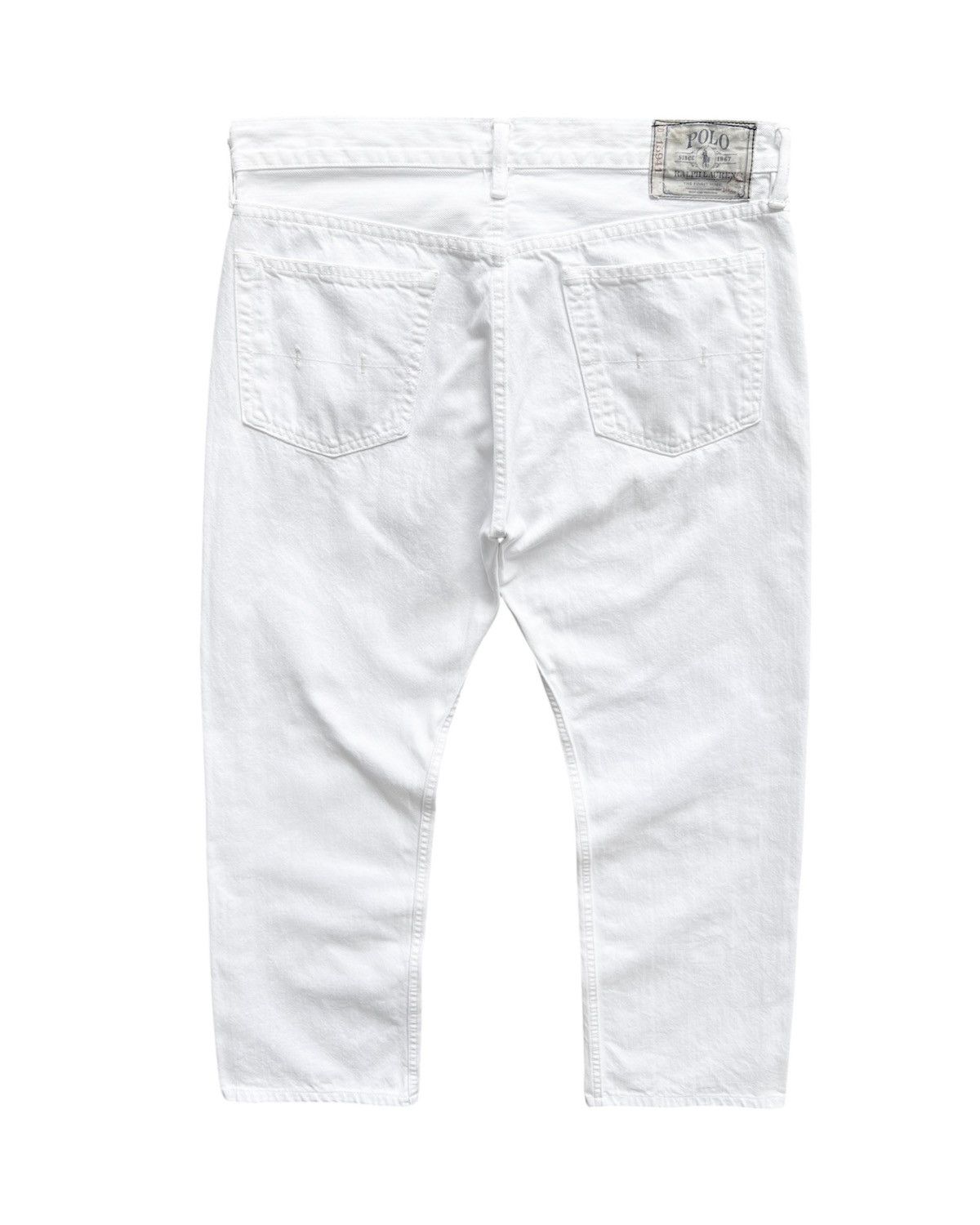 Polo Ralph Lauren POLO RALPH LAUREN WHITE DENIM Size US 35 - 1 Thumbnail