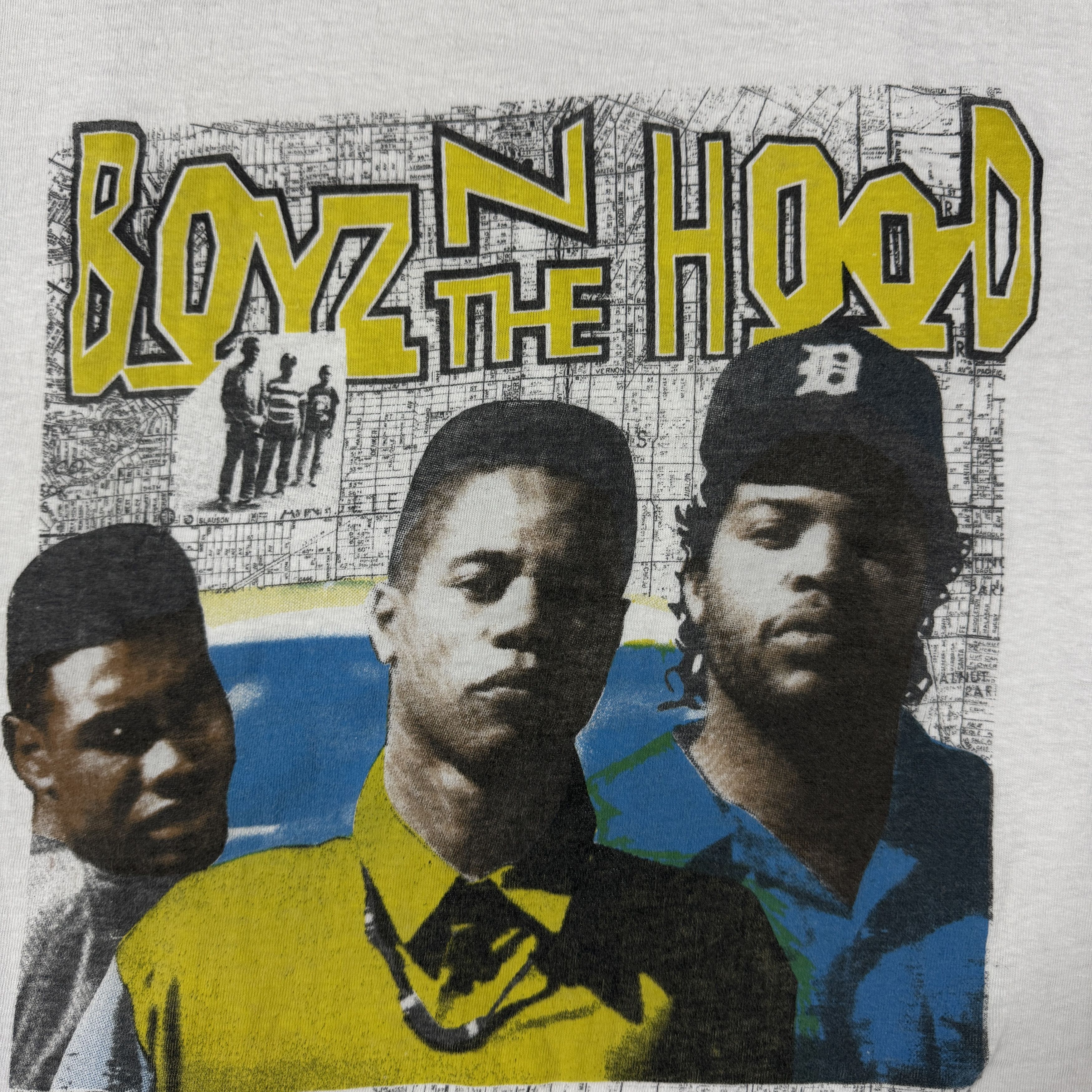 Vintage Vintage 90s Boyz N The Hood Promo Shirt Size US XL / EU 56 / 4 - 6 Thumbnail