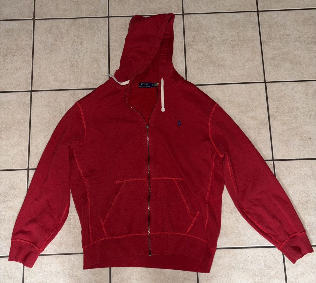 Polo Ralph Lauren Polo ralph lauren hoodie XL red zip Size US XL / EU 56 / 4 - 1 Thumbnail