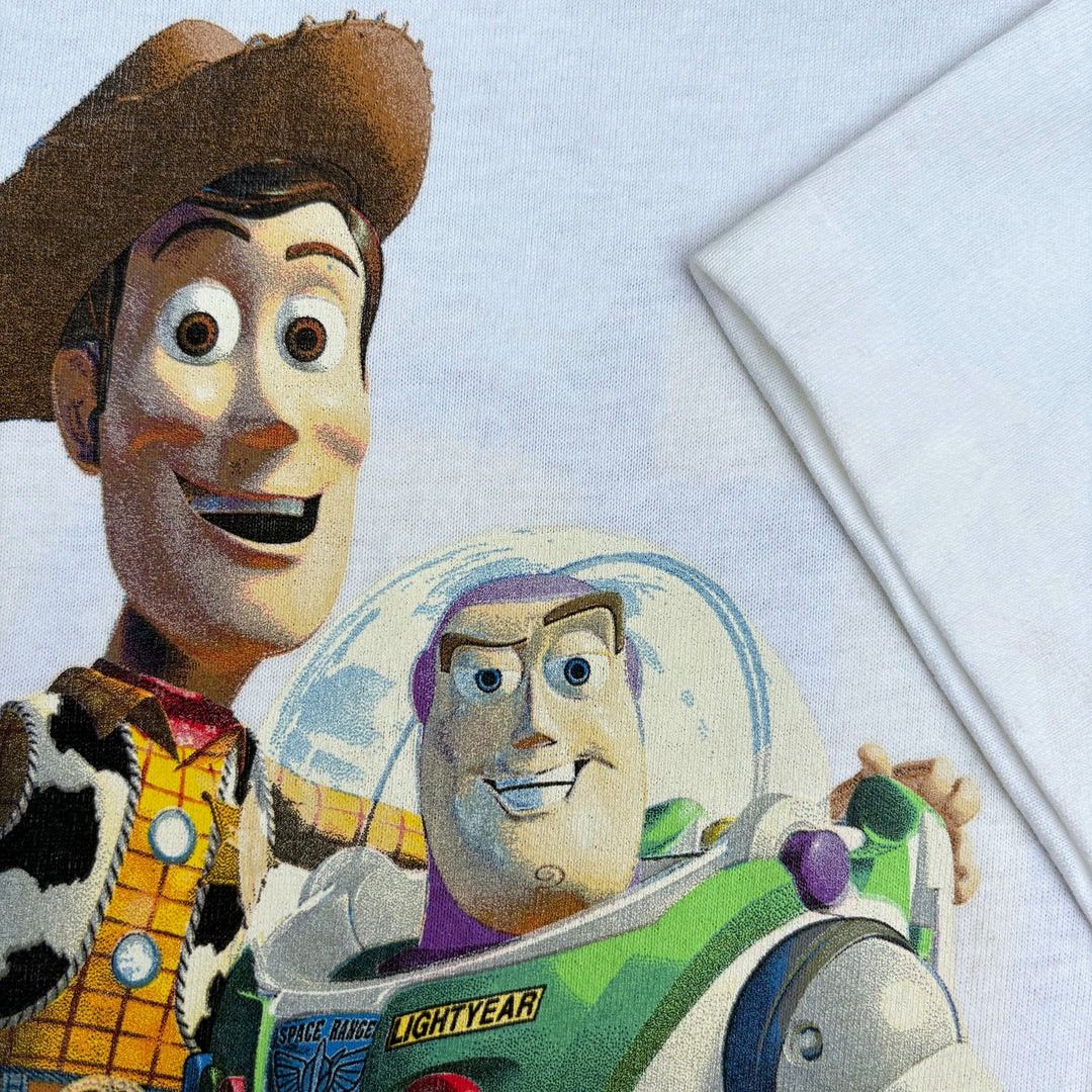 Vintage Toy Story 1995 90s Vintage Movie Promo Disney Pixar T-Shirt Size US M / EU 48-50 / 2 - 4 Thumbnail