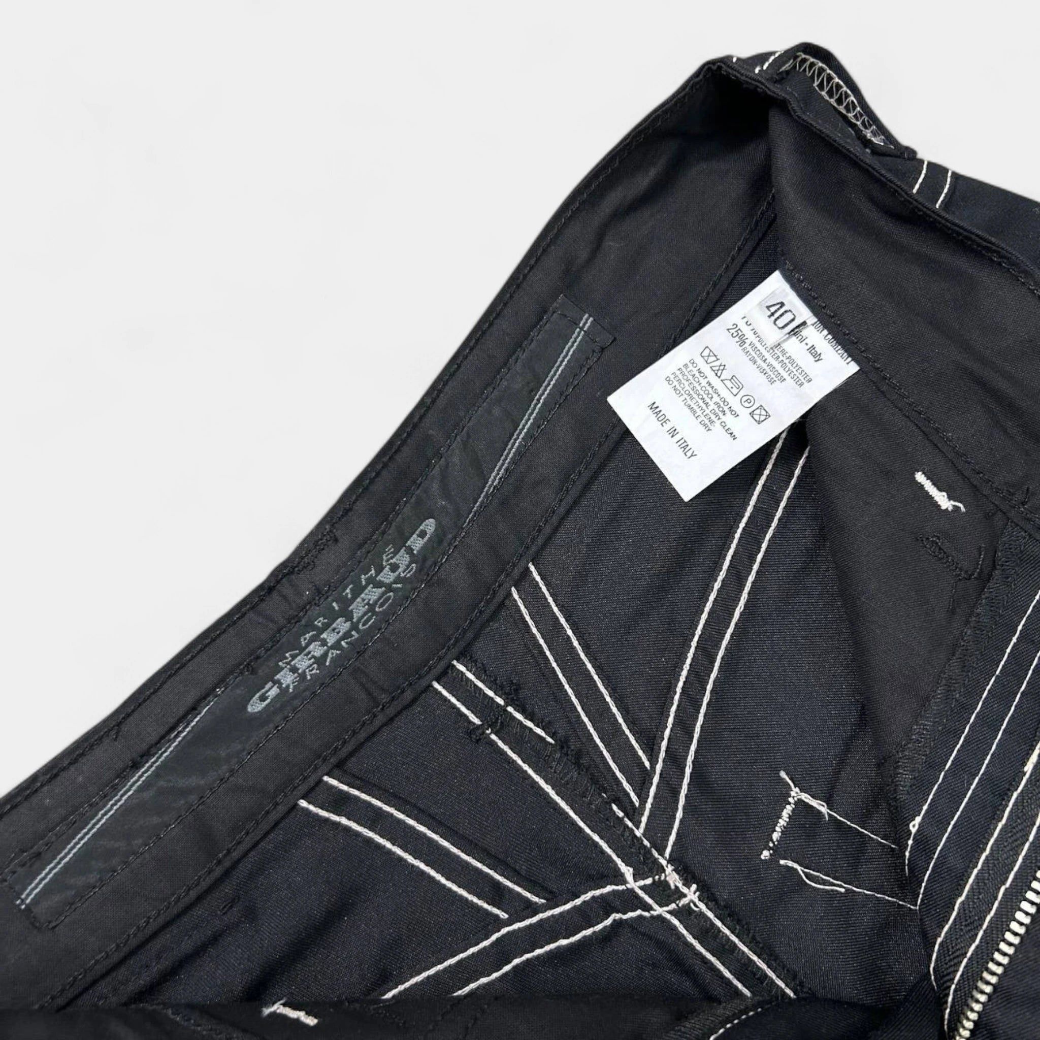Other Marithé + François Girbaud Contrast Stitching Pants Size US 40 / EU 56 - 3 Thumbnail