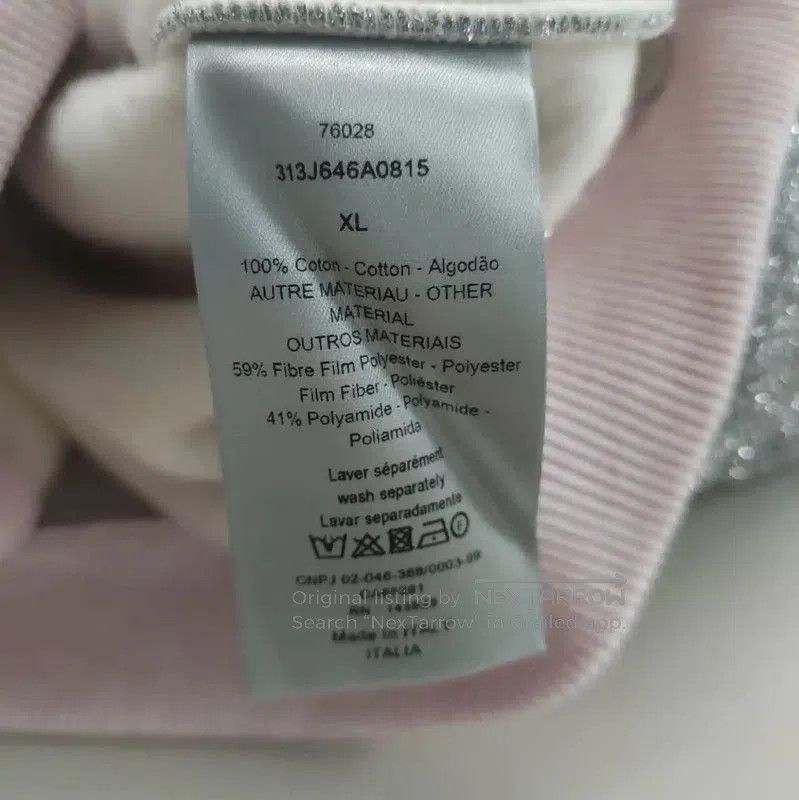 Dior Dior Colorblock Cotton Hoodie for Women . Size XL / US 12-14 / IT 48-50 - 4 Thumbnail