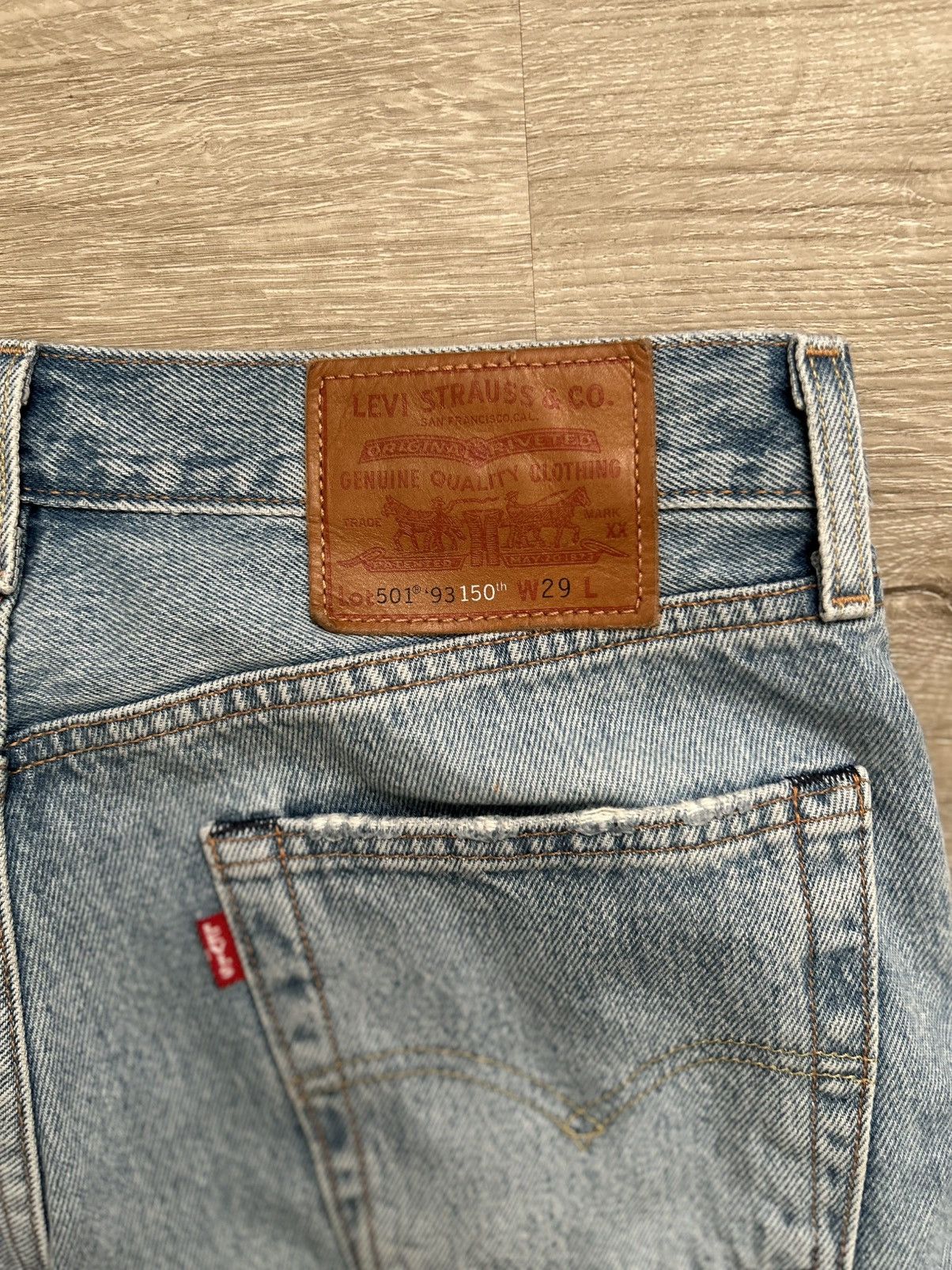 Levi's Levis denim shorts floral Size US 29 - 5 Thumbnail
