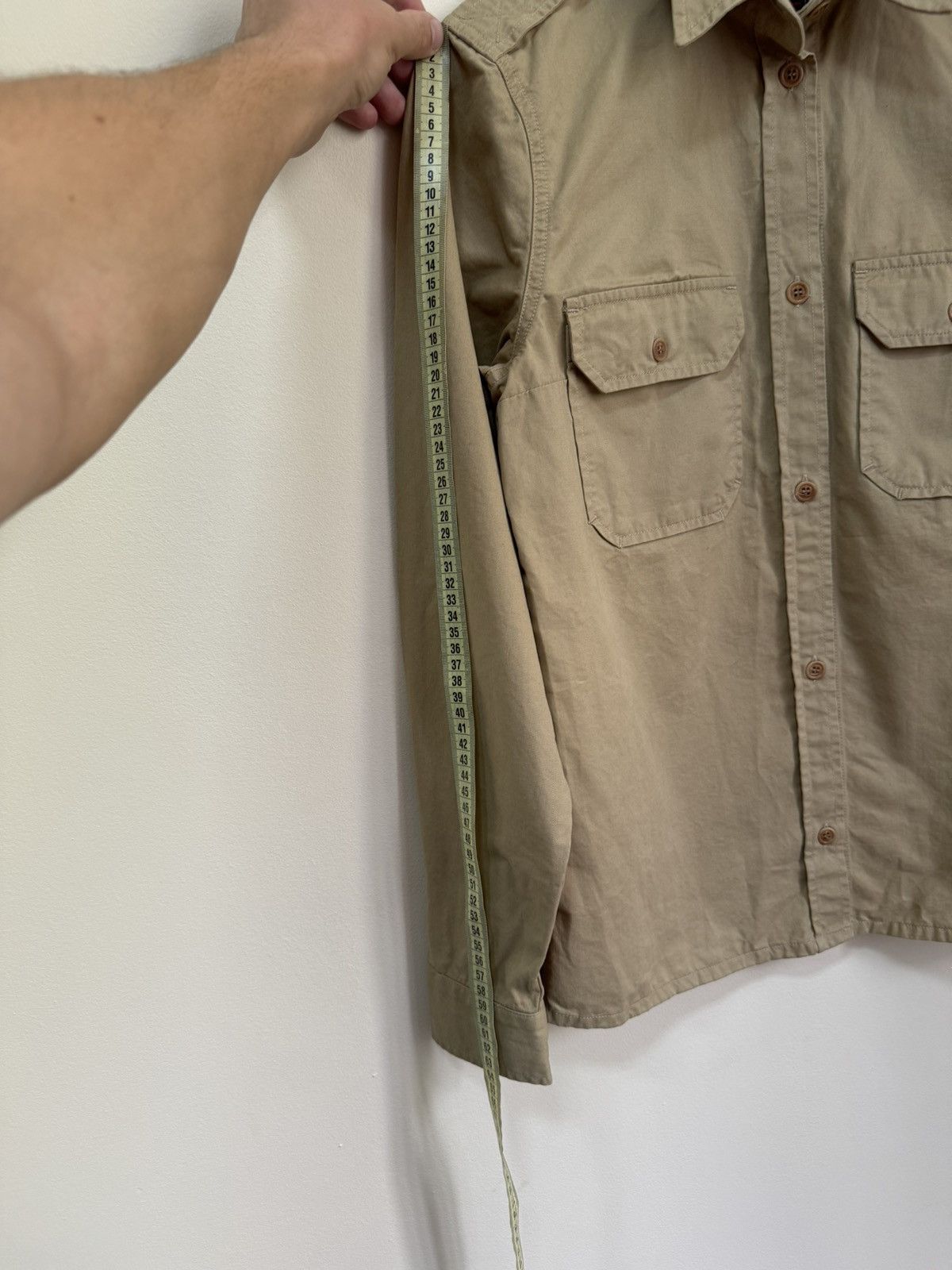 Jean Paul Gaultier × Vintage Jean Paul Gaultier JPG 90s military style denim shirt Size M / US 6-8 / IT 42-44 - 14 Thumbnail