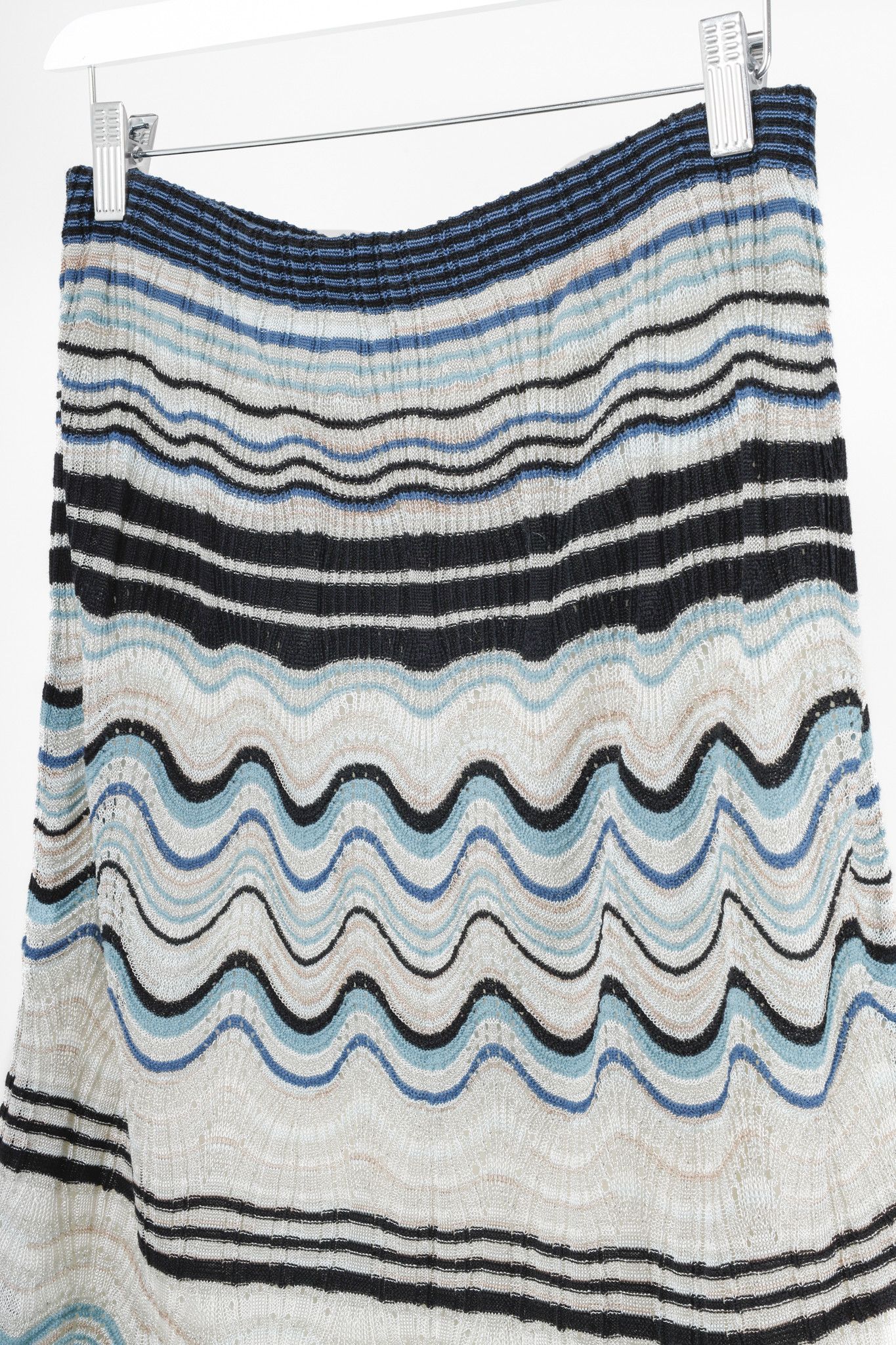 Missoni Missoni Multi Colour Knit Mini Skirt Size 26" / US 2 / IT 38 - 3 Thumbnail