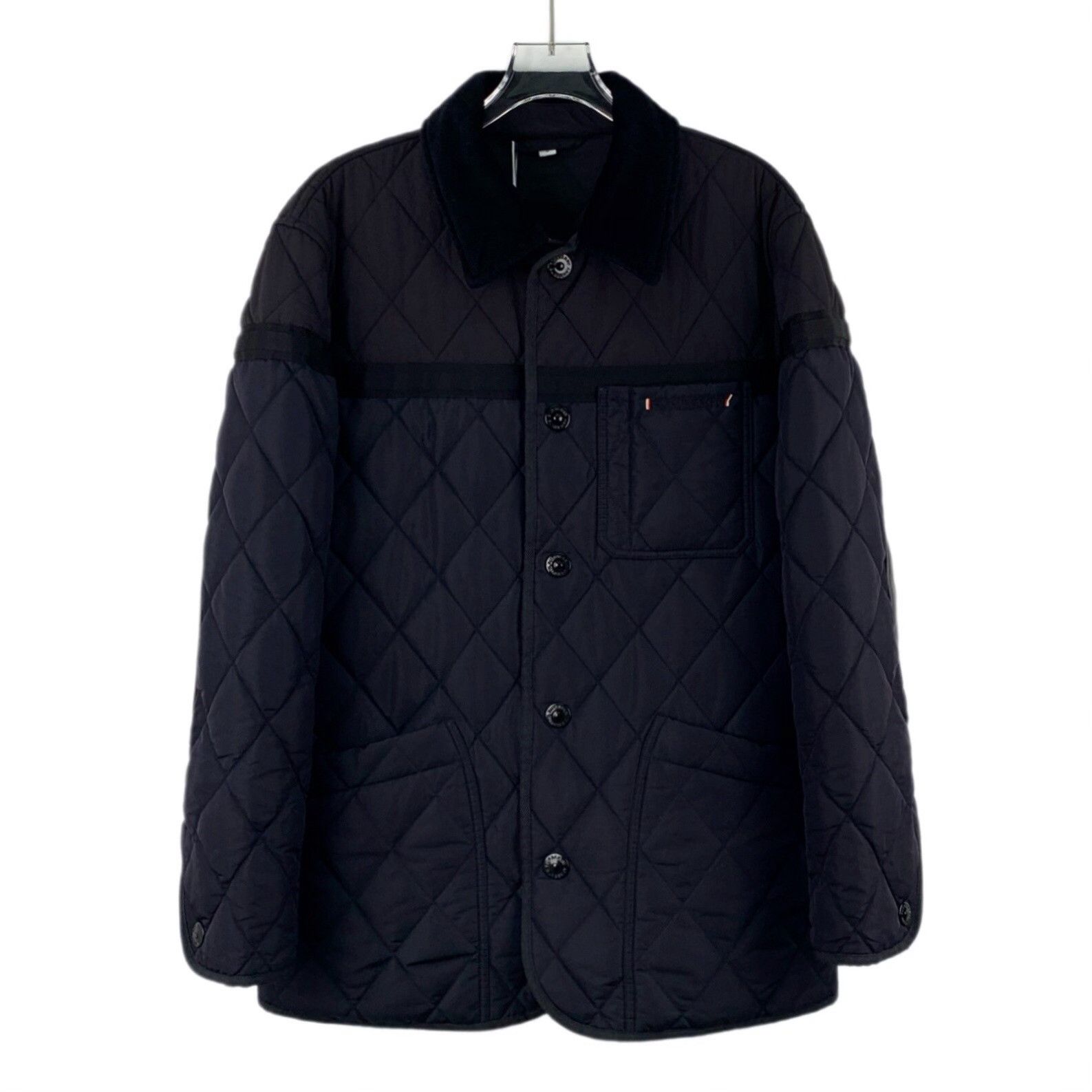Burberry Burberry Cargo Cotton Black Heavy Coat M Men Size US M / EU 48-50 / 2 - 1 Thumbnail