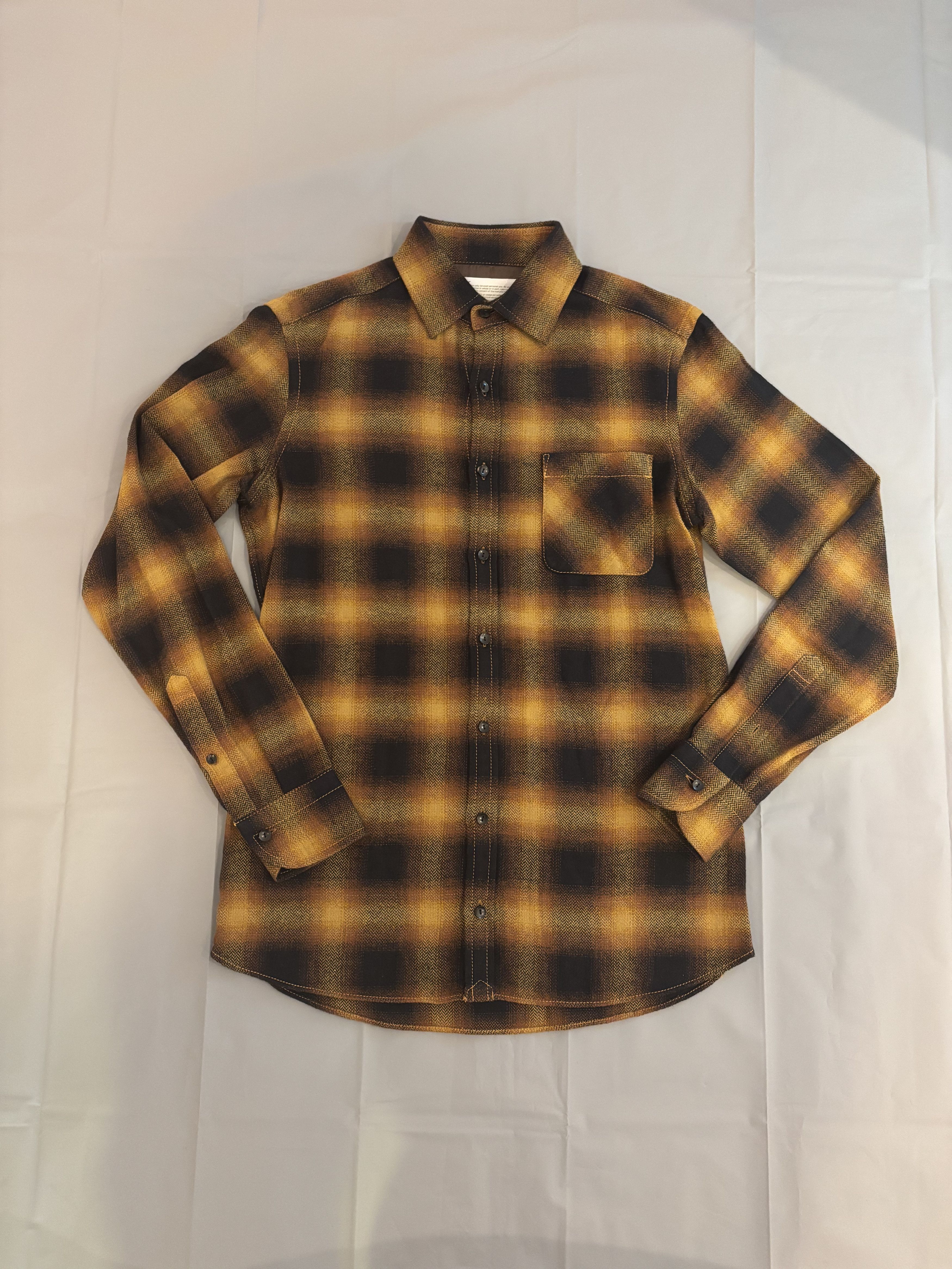 Kolor Chemise à carreaux orange et noir Kolor Japon en tbe Size US M / EU 48-50 / 2 - 1 Thumbnail