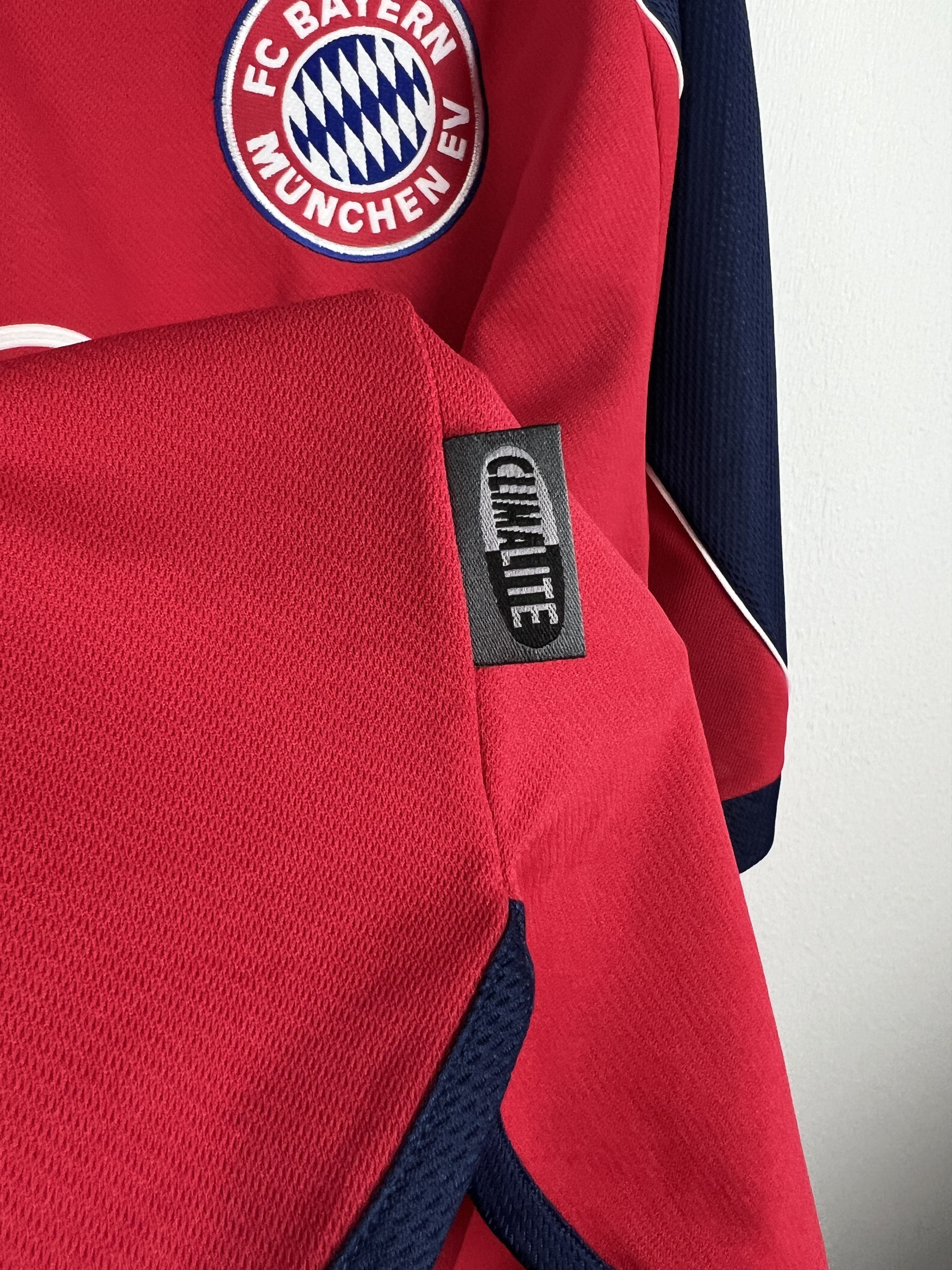 Adidas Bayern Munich Home football shirt Soccer Lizarazu Jersey Size US XL / EU 56 / 4 - 6 Thumbnail