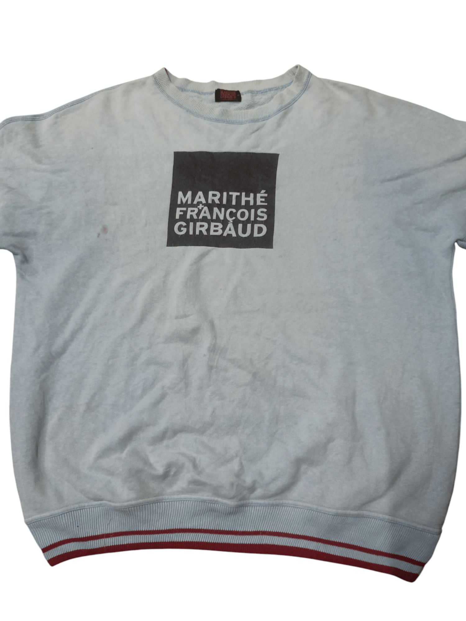 Designer × Marithe + Francois Girbaud × Vintage Marithhe' Francois Girbaud Sweatshirt CrewNeck Size US L / EU 52-54 / 3 - 2 Thumbnail