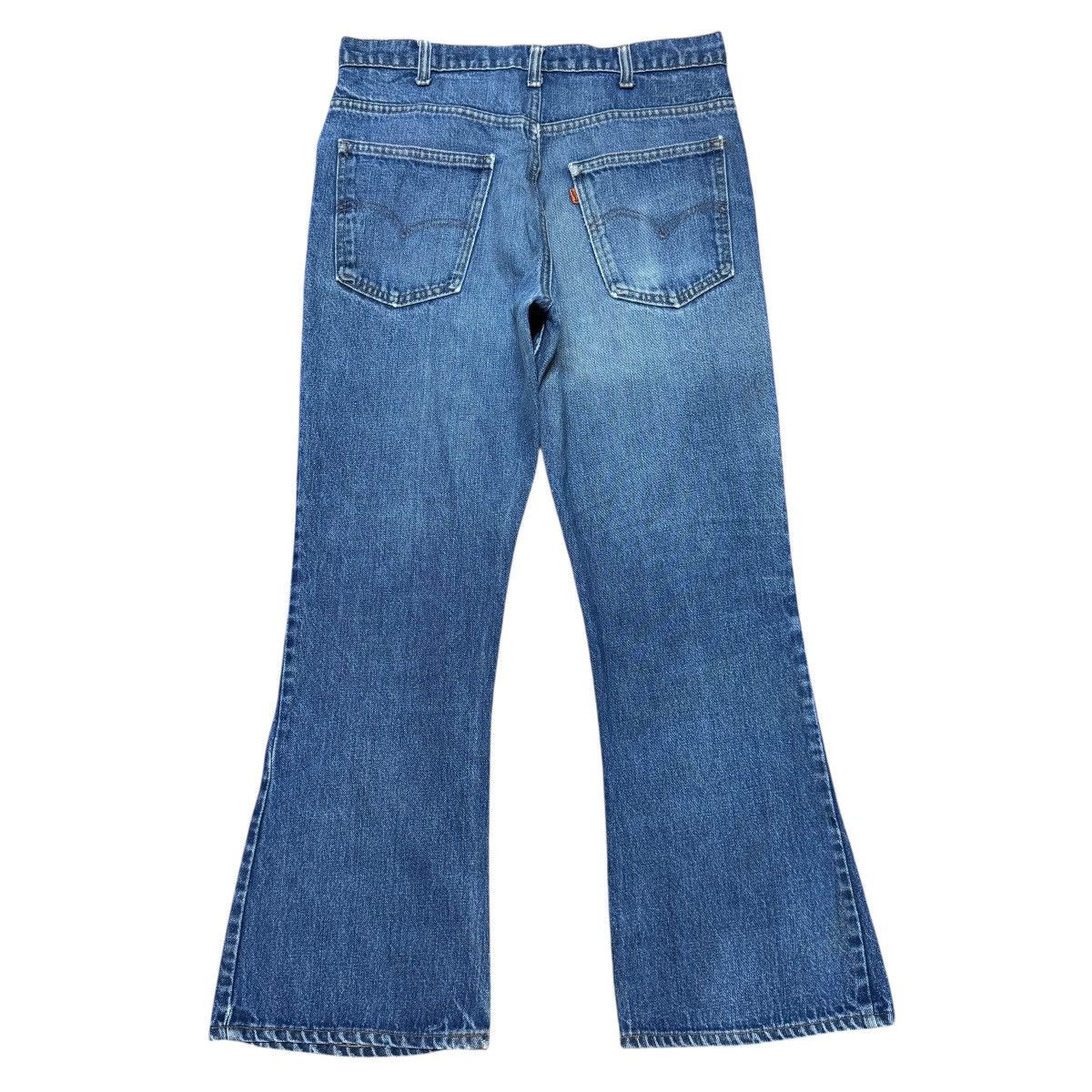 Levi's Vintage 80s Levis 646 Bell Bottom Jeans #8 Orangetab Size US 33 - 1 Thumbnail
