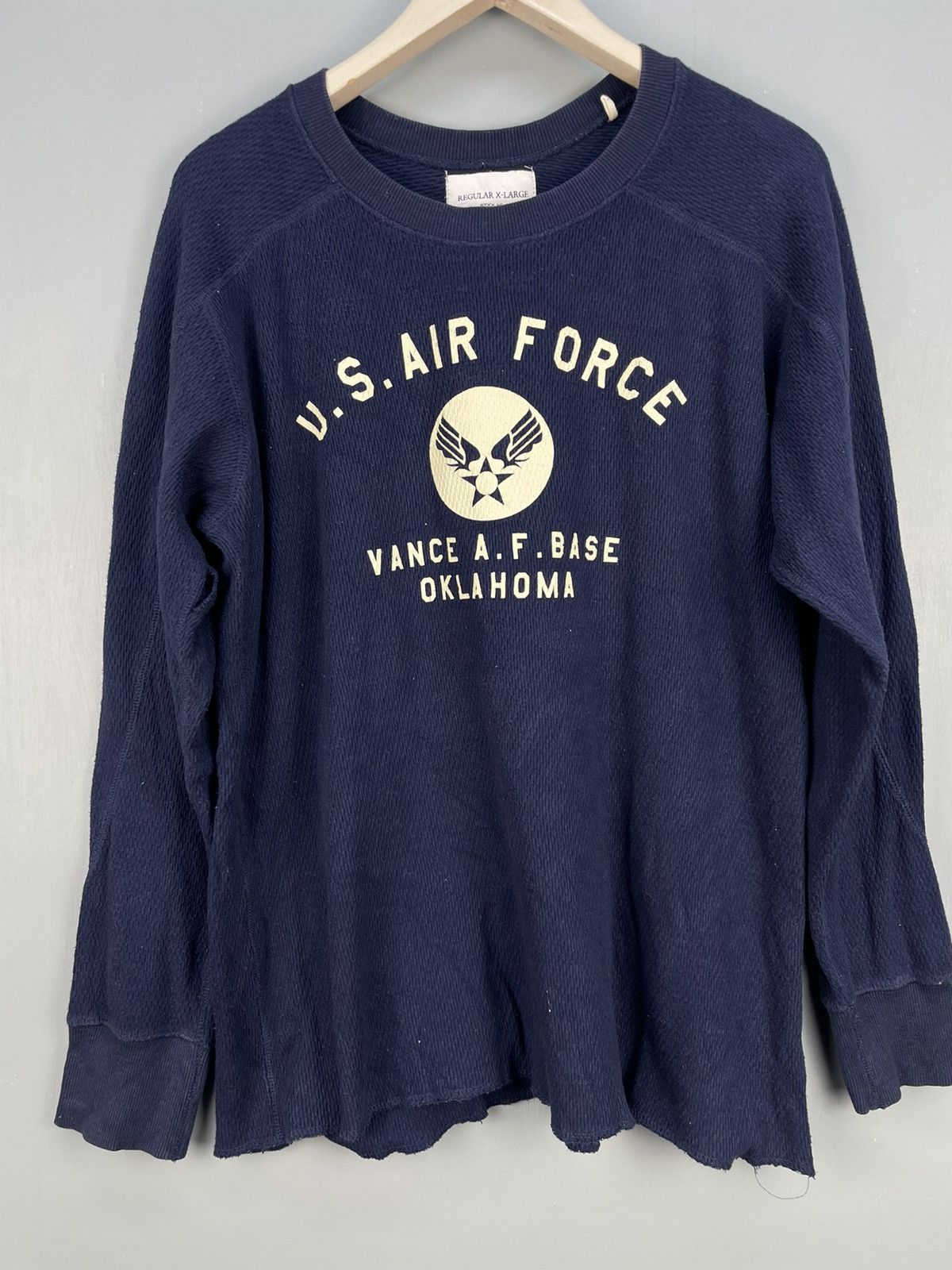 Japanese Brand Houston int U.S.AIR FORCE long sleeve tee Size US XL / EU 56 / 4 - 3 Thumbnail
