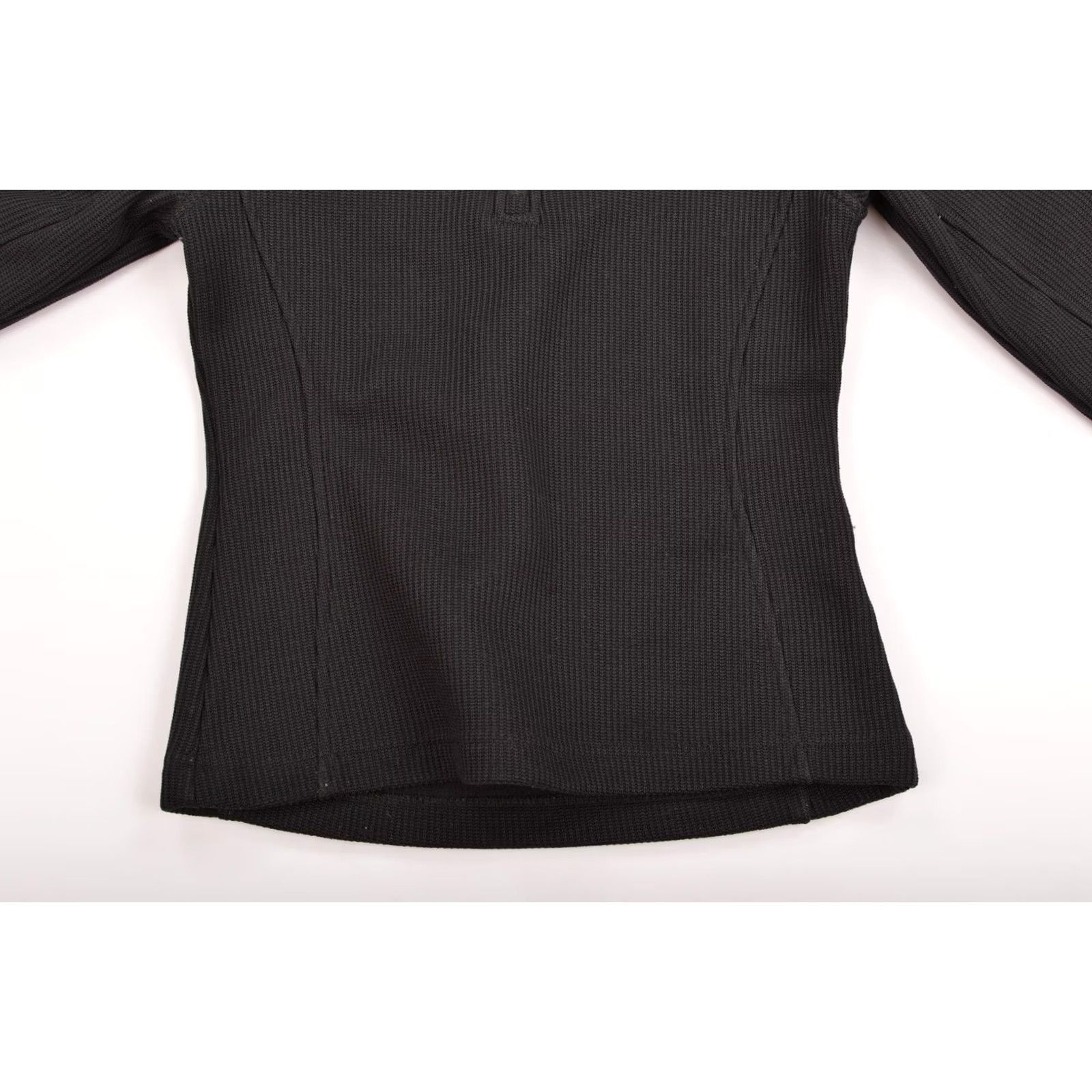 Spyder Womens Spyder Core Black Fleece Sweater Jacket XS Women Long Sleeve Collared Pullover 100% Polyester Size XS Black Size XS / US 0-2 / IT 36-38 - 3 Thumbnail