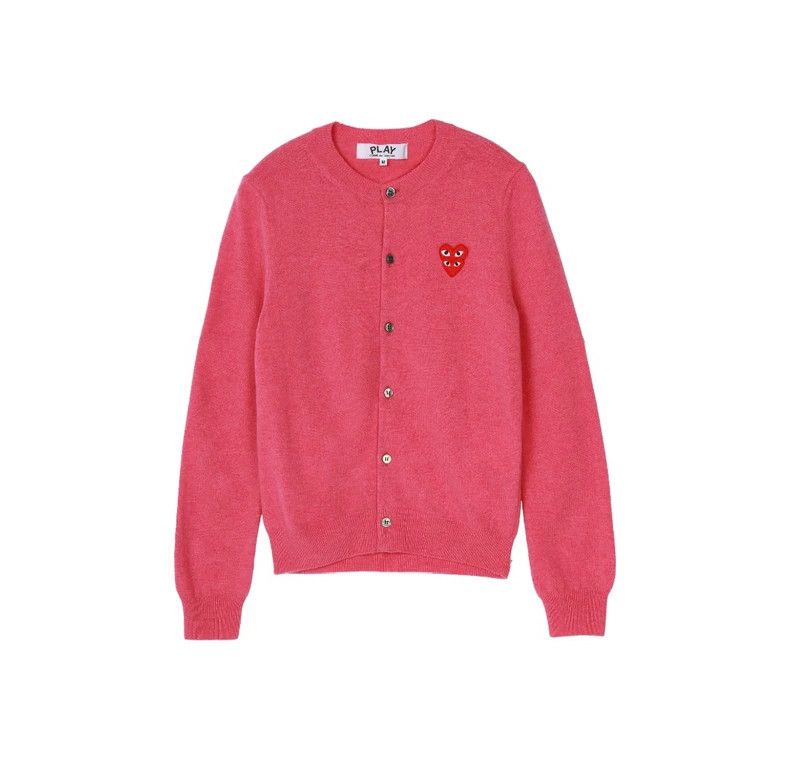 Comme des Garcons Comme Des Garcons Solid Crew Neck Heart Logo Embroidered C Size M / US 6-8 / IT 42-44 - 1 Thumbnail