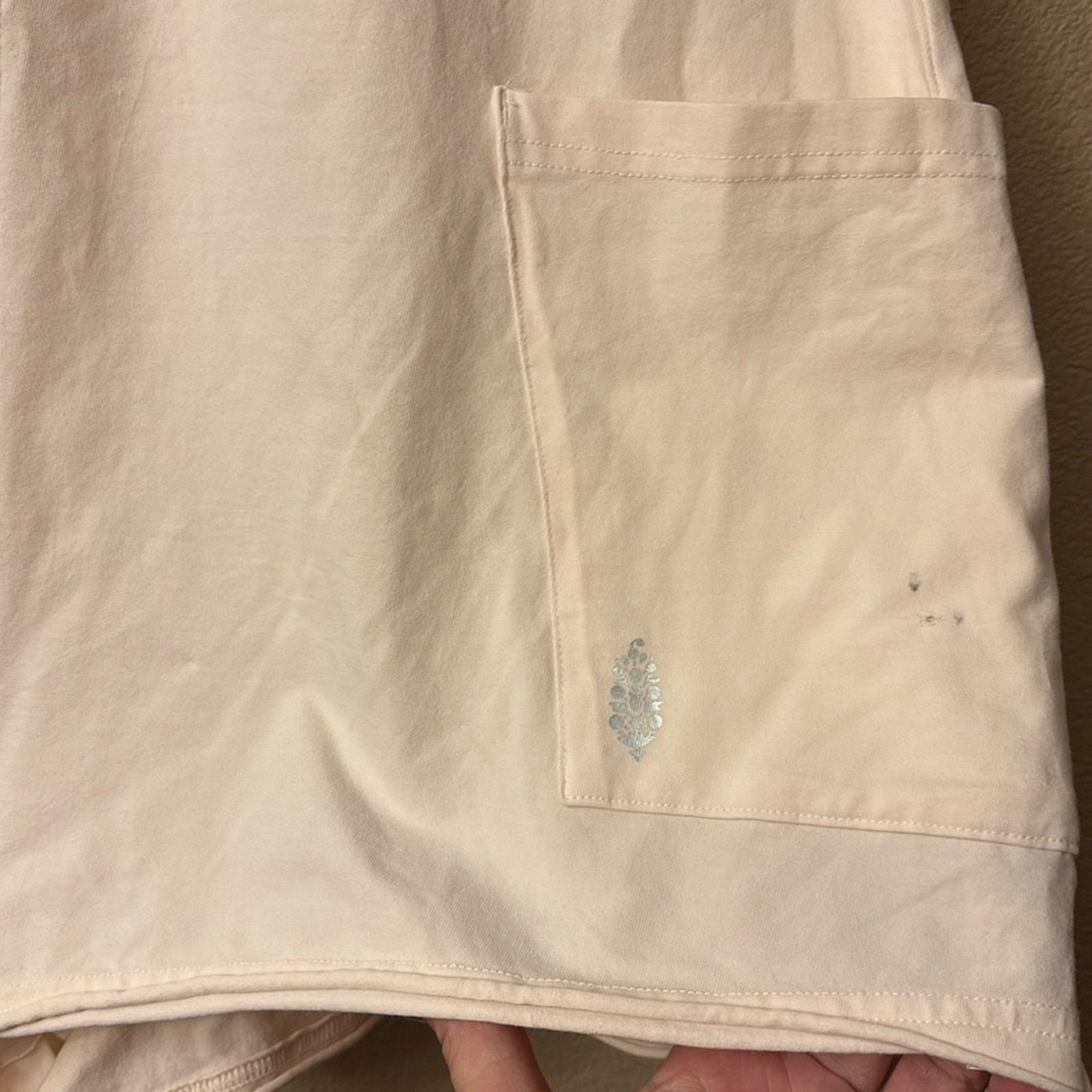 Free People NEW FREE PEOPLE MOVEMENT Hot Shot Tee Romper Shorts XS Ivory Size 26" / US 2 / IT 38 - 16 Thumbnail