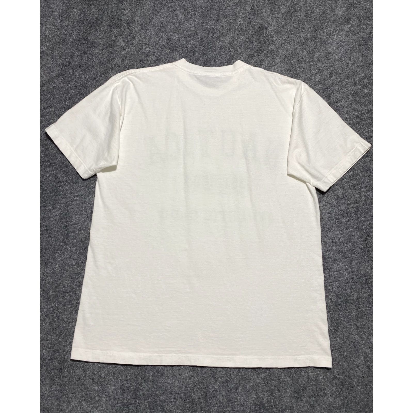 Nautica VINTAGE Nautica Shirt Mens M White Athletic Club Est 1983 Graphic Spell Out USA Size US M / EU 48-50 / 2 - 3 Thumbnail