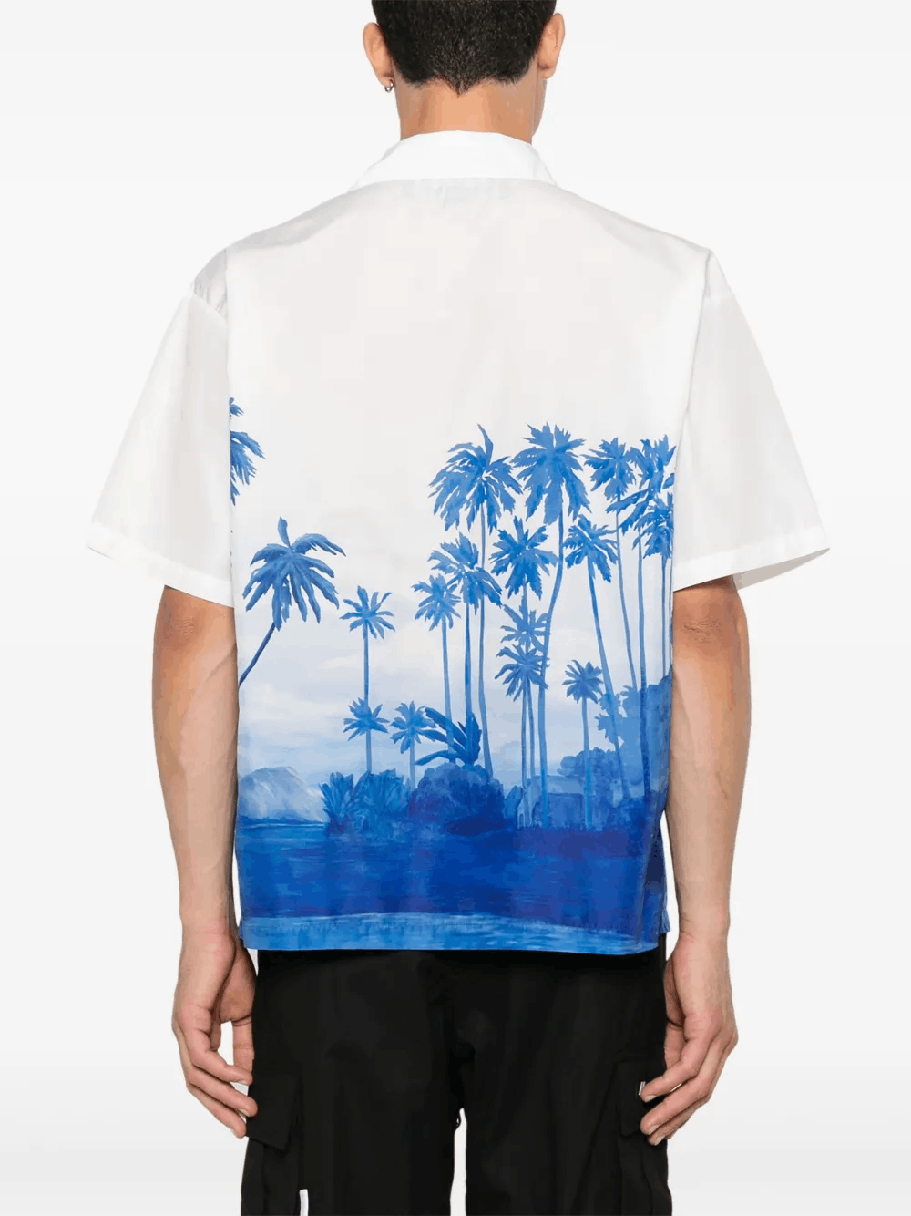 Other Palm Tree-Print Shirt – Tropical Casual Resort Style Size US M / EU 48-50 / 2 - 4 Thumbnail