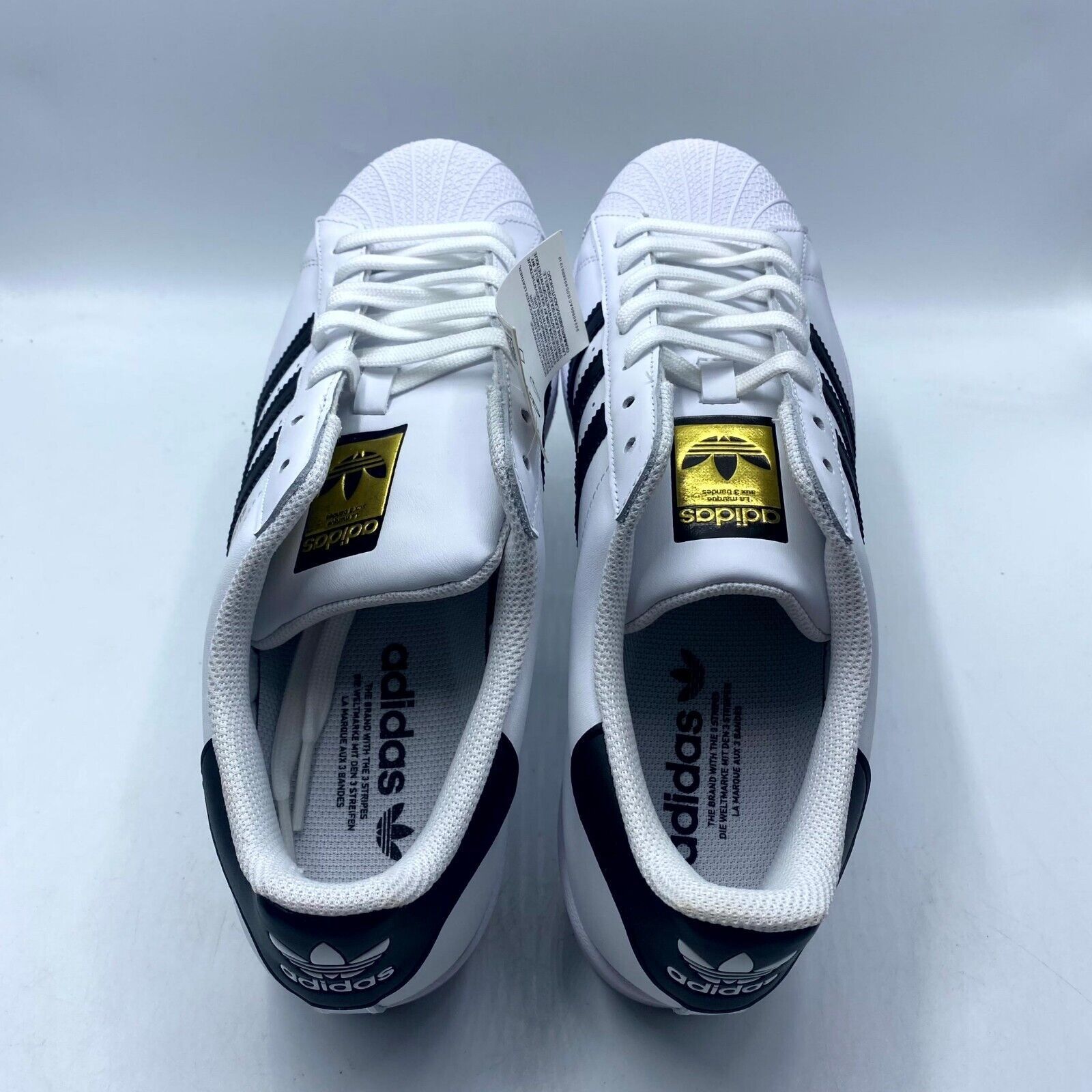 Adidas NEW Adidas Originals Superstar OG White Black Sneaker EG4958 Size US 10.5 / EU 43-44 - 6 Thumbnail