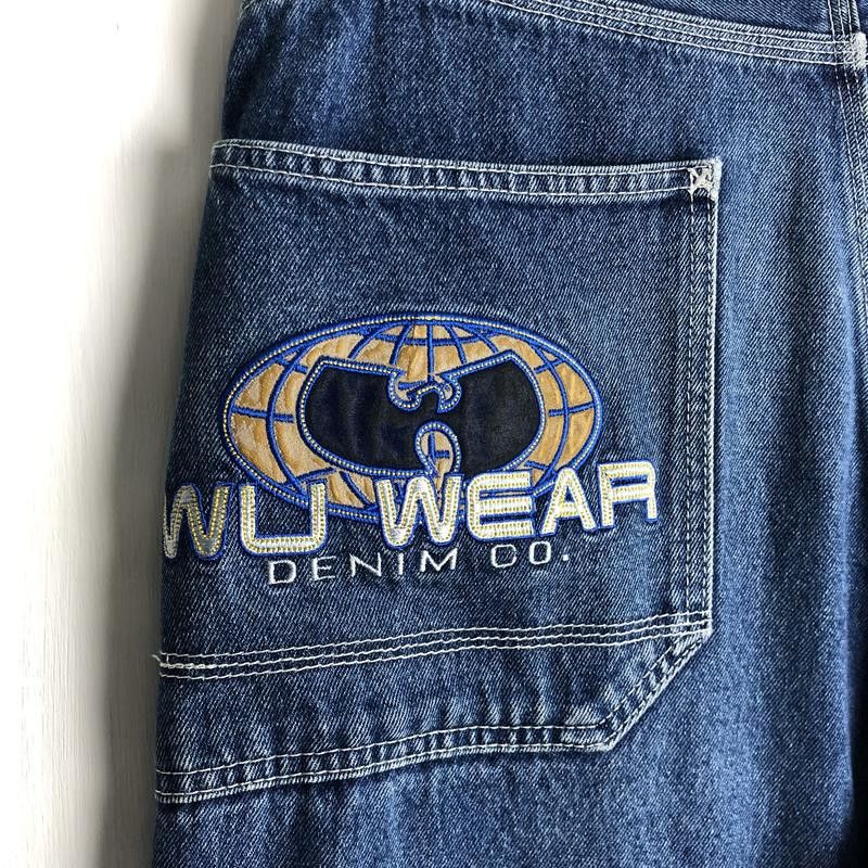 Wu-Tang Clan Wu Wear jeans, baggy vintage Wu-Tang Clan 90s hip hop Y2K 32 Size US 32 / EU 48 - 3 Thumbnail