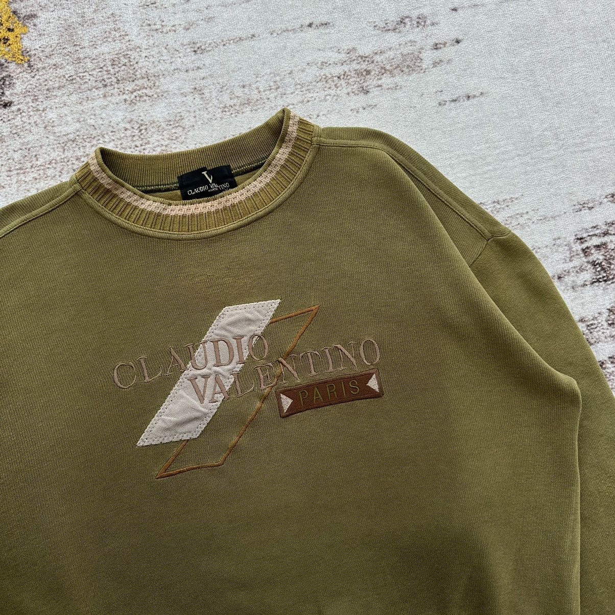 Valentino VINTAGE CLAUDIO VALENTINO PARIS EMBROIDERY LOGO SPELL OUT Size US M / EU 48-50 / 2 - 4 Thumbnail