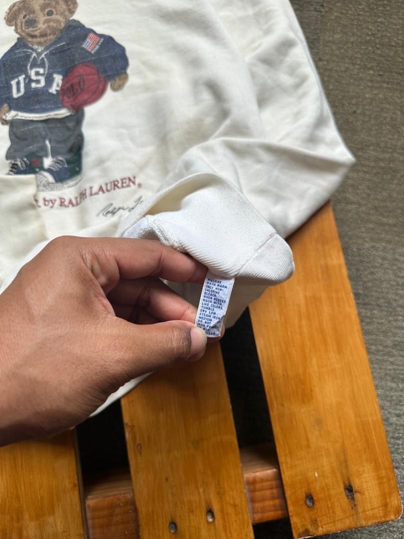 Polo Ralph Lauren × Vintage VINTAGE POLO BEAR SWEATSHIRT Size US M / EU 48-50 / 2 - 5 Thumbnail