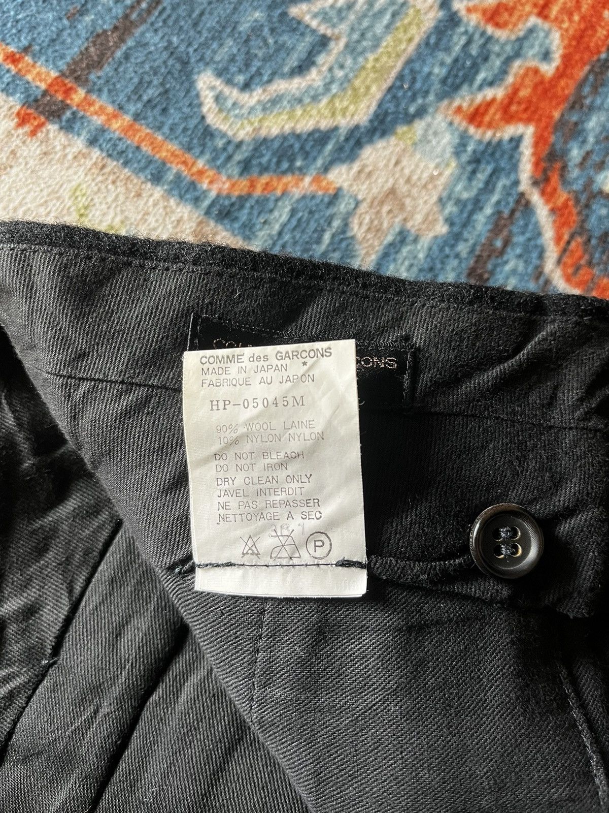 Comme des Garcons Homme × Comme des Garcons Homme Plus Vintage Comme des garcons homme wool pants Size US 30 / EU 46 - 7 Thumbnail