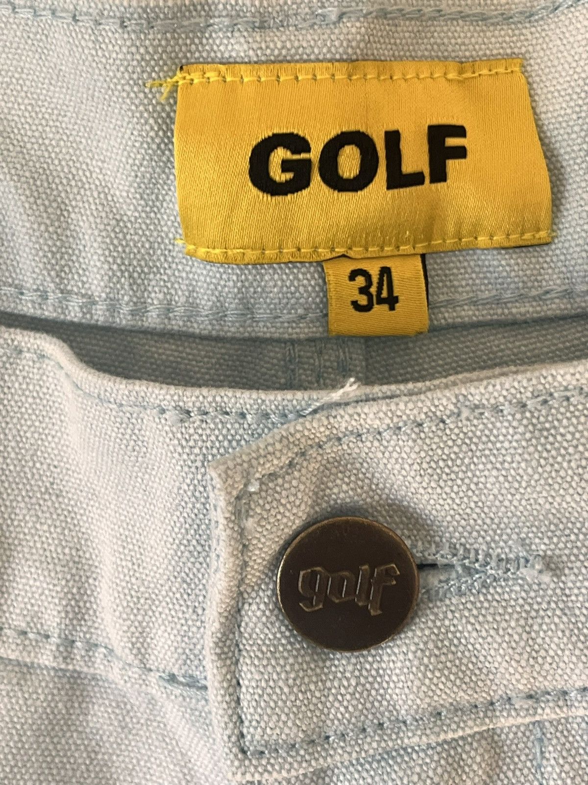 Golf Wang Golf Wang Light blue denim jeans Size US 34 / EU 50 - 2 Thumbnail