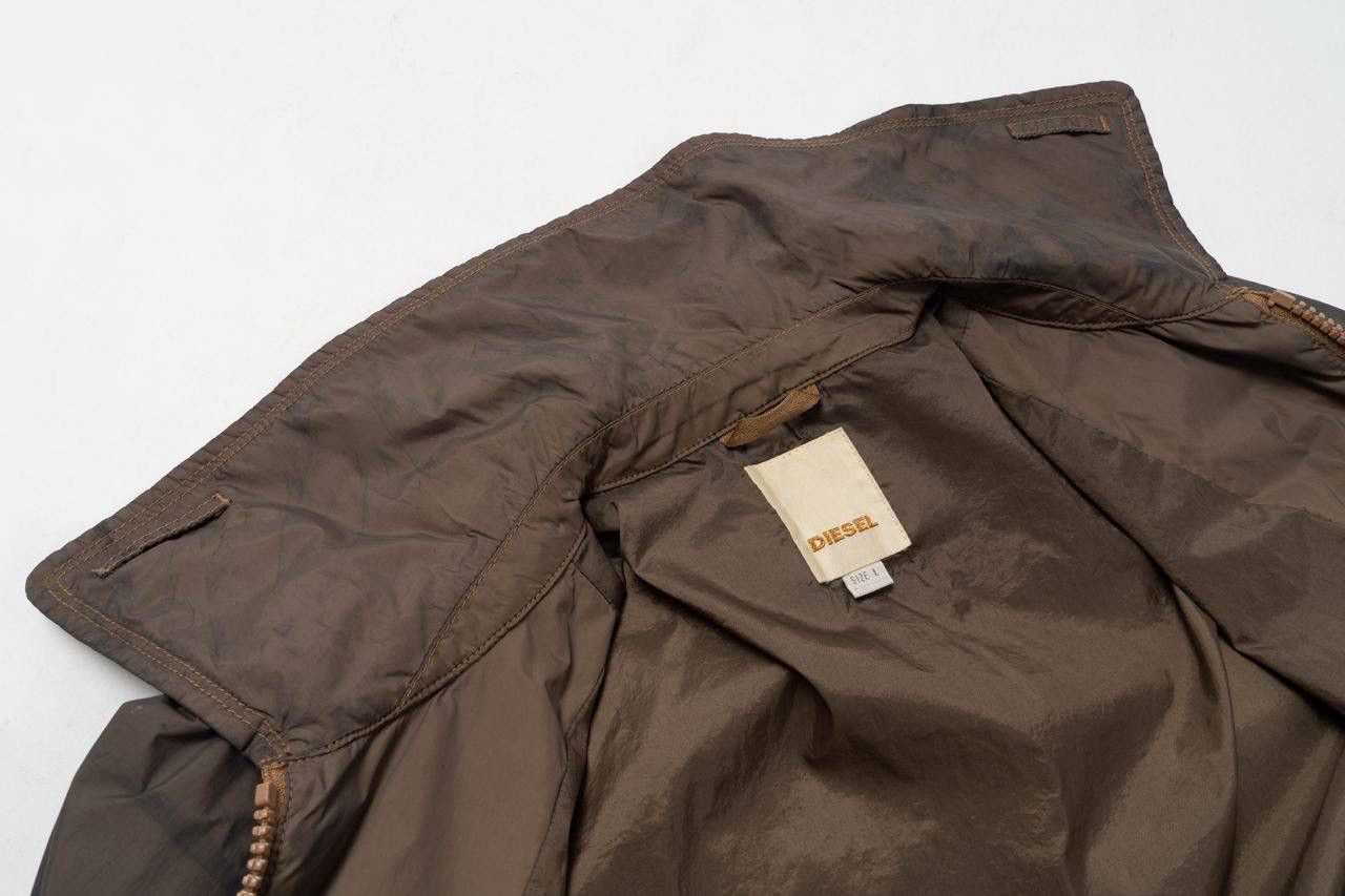 Diesel 🔵DIESEL Vintage Nylon Bomber Jacket Size US L / EU 52-54 / 3 - 17 Thumbnail