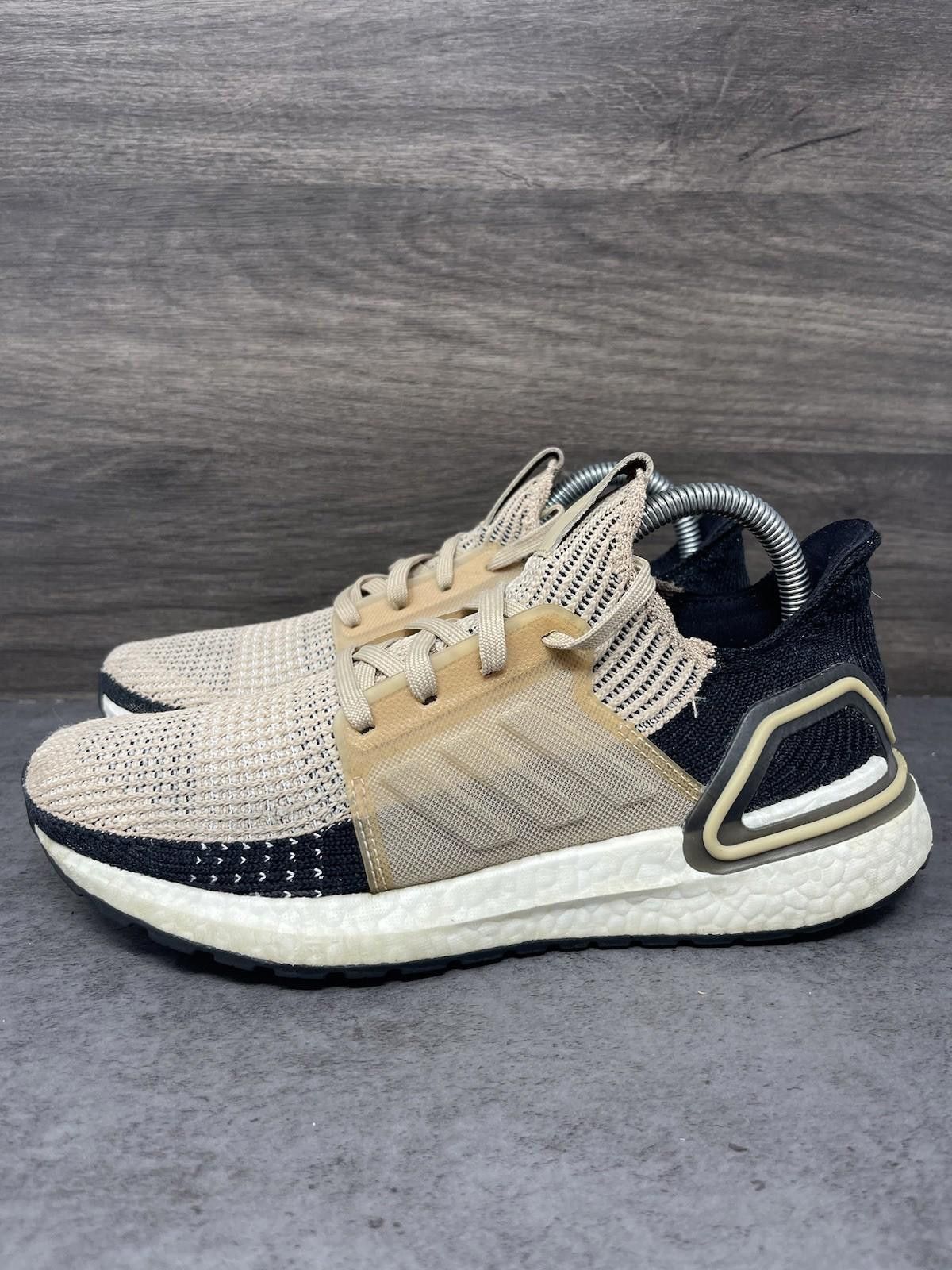 Adidas Adidas Ultraboost 19 Running Shoes Womens Size 5 Black Sand Size US 5 / IT 35 - 1 Thumbnail
