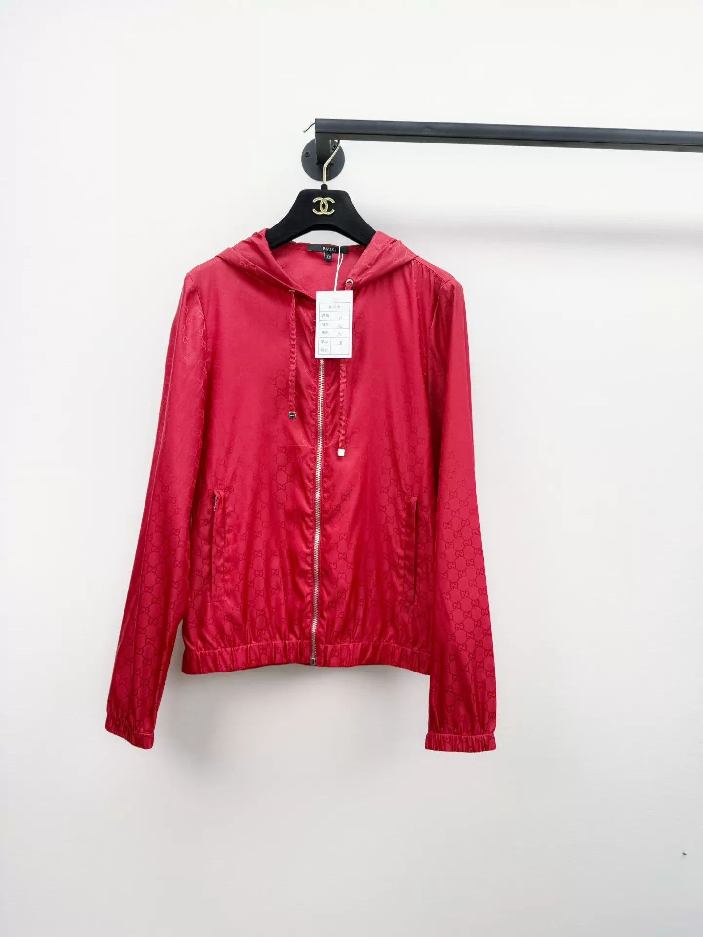 Gucci Gucci All Over Print Shell Jacket XS Near New Size XS / US 0-2 / IT 36-38 - 1 Thumbnail