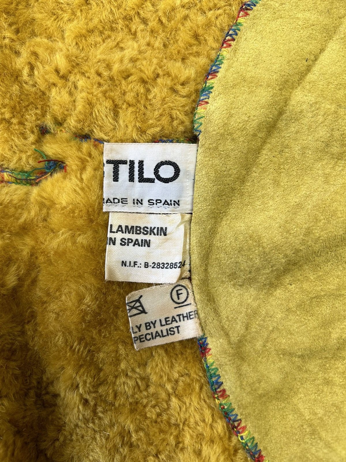 Genuine Leather G.ESTILO LAMBSKIN MADE IN SPAIN JACKET Size US L / EU 52-54 / 3 - 5 Thumbnail
