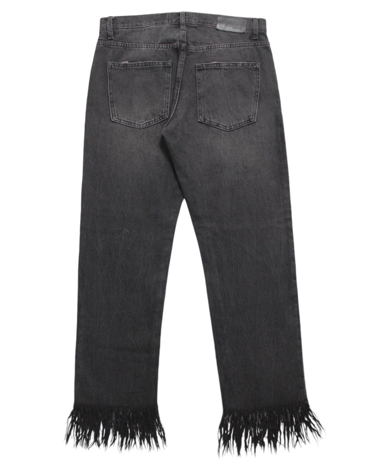 Designer × MSGM MSGM FRINGE BOTTOM JEANS Size US 30 / EU 46 - 2 Thumbnail