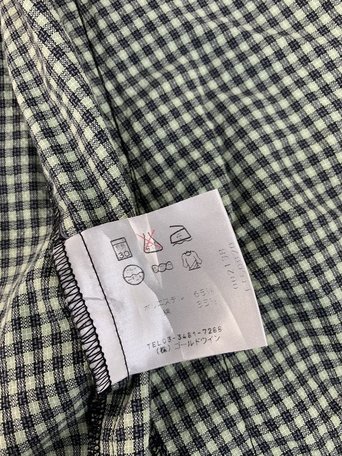 Ellesse 90s Hype Ellesse Checkered Jacket Full Zip Double Pocket Size US XL / EU 56 / 4 - 10 Thumbnail