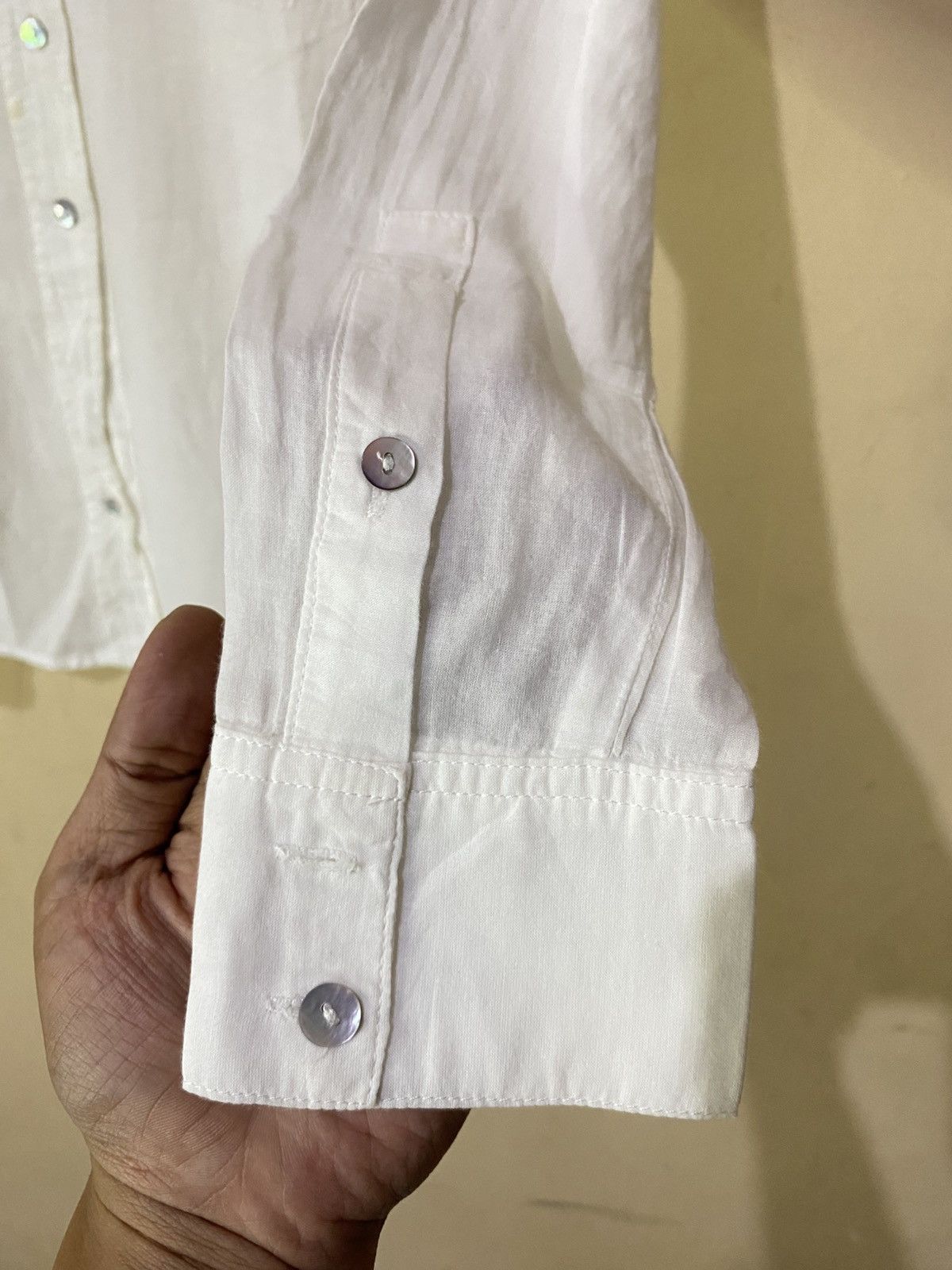 If Six Was Nine GOA Japanese Mesh Button Shirt Size US M / EU 48-50 / 2 - 4 Thumbnail