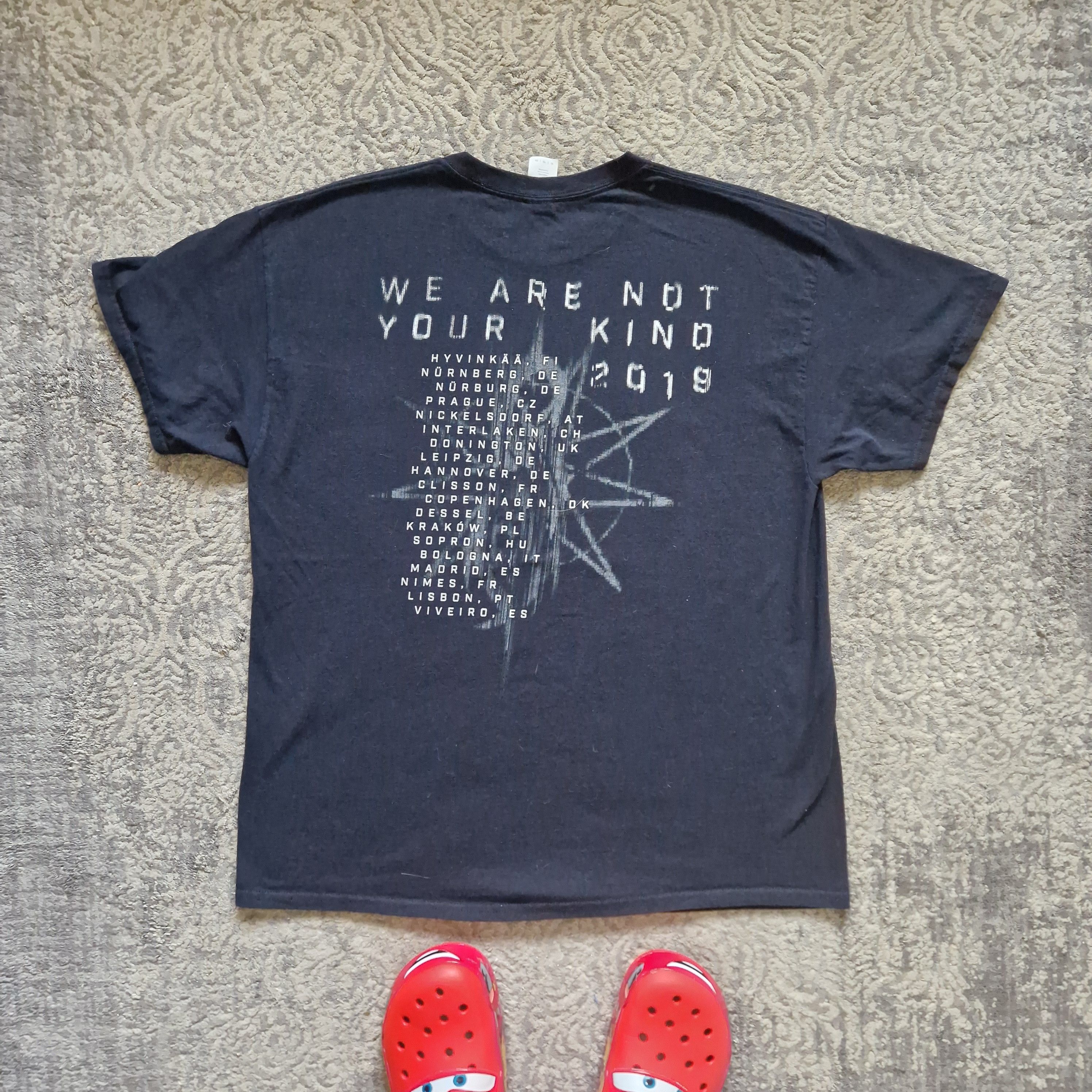 Slipknot Slipknot "We Are Not Your Kind" 2019 Tour T-Shirt Size US XL / EU 56 / 4 - 2 Thumbnail