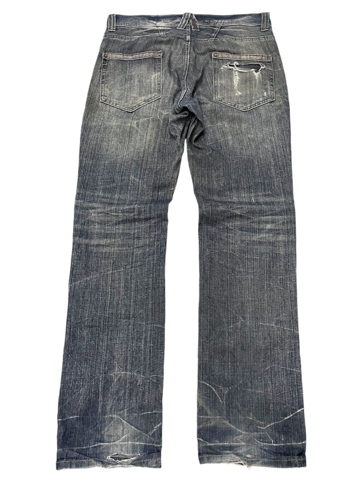 Japanese Brand × PPFM × semanticdesign Valleta Japan Honeycomb Mud Wash Jeans Size US 33 - 2 Thumbnail