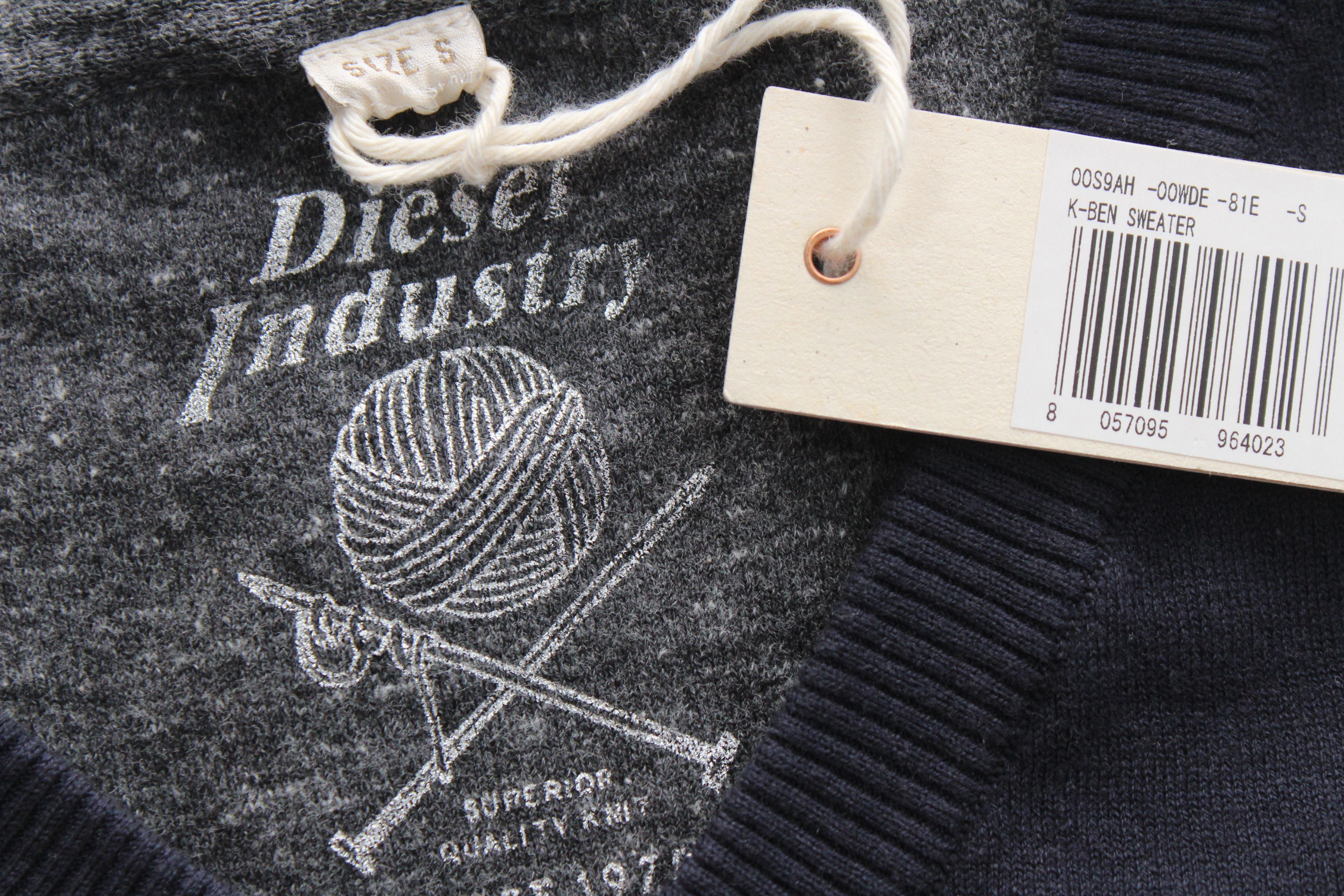 Diesel Diesel Sweater Mens Size S Vintage Rare Hype Size US S / EU 44-46 / 1 - 7 Thumbnail
