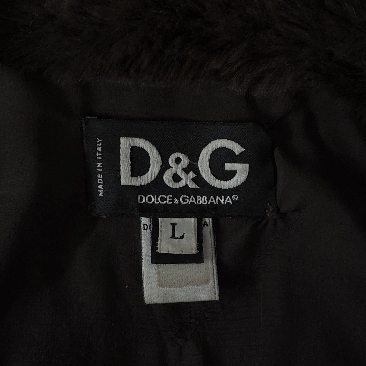 Dolce & Gabbana Dolce & Gabbana Runway Rabbit coat jacket Size L / US 10 / IT 46 - 4 Thumbnail
