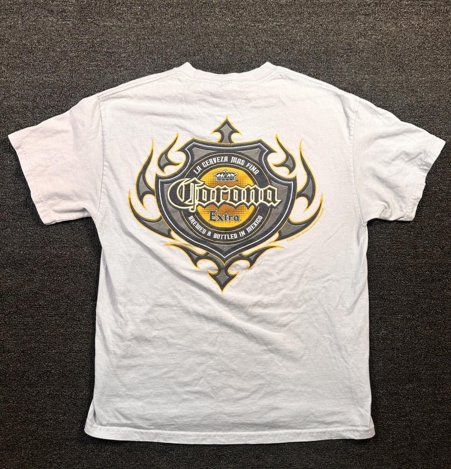Other VTG 2004 Corona Extra Beer T-Shirt - Size L (Fits like S/M) Size ONE SIZE - 4 Thumbnail