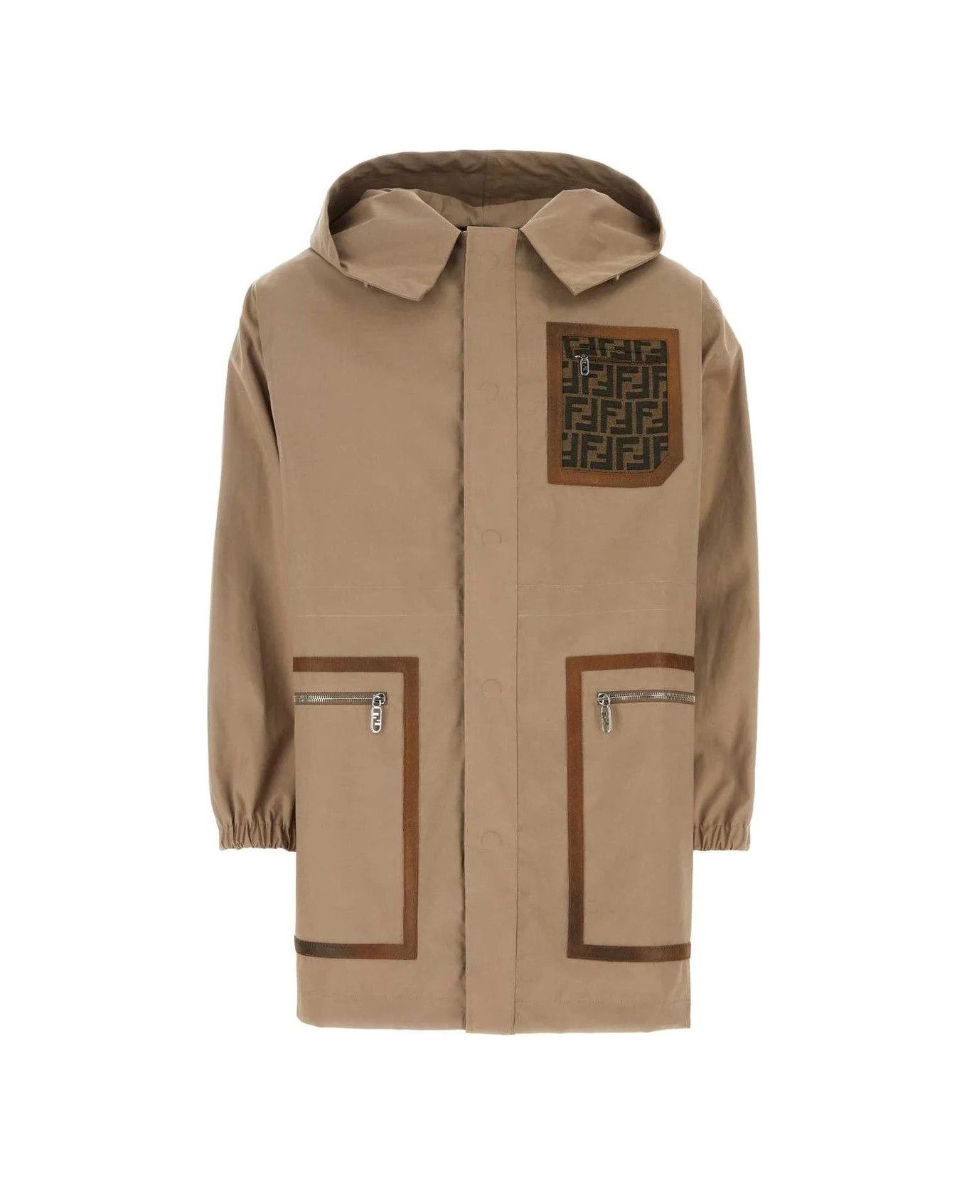 Fendi o1s1wg110226 Parka in Multicolor Size US M / EU 48-50 / 2 - 1 Thumbnail