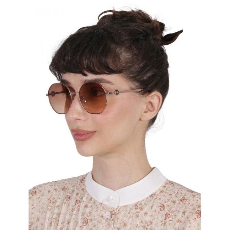Kate Spade Kate Spade VENUS/F/S 0000 M2 Women Sunglasses Gold Round Size ONE SIZE - 5 Thumbnail