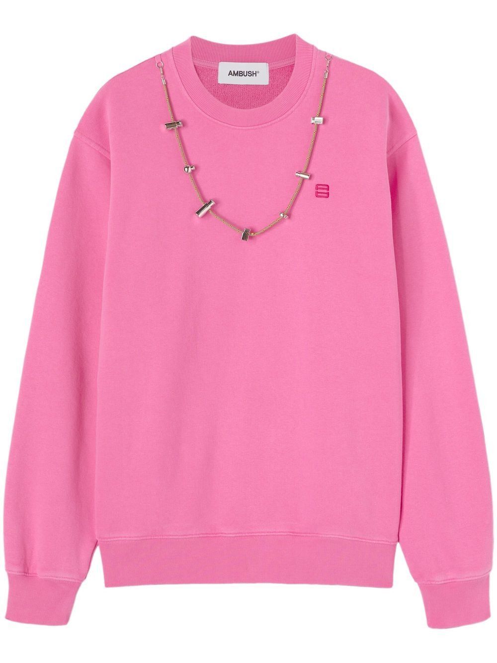$565 Ambush Stopper Chain Crewneck Sweatshirt