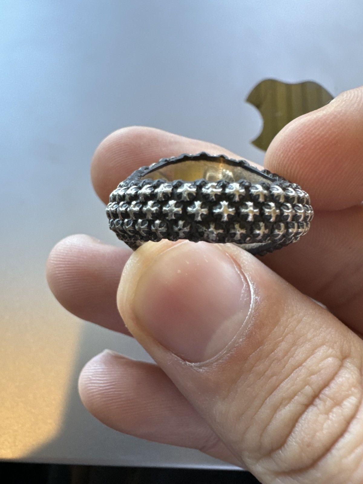 Chrome Hearts Multi cross ball ring Size ONE SIZE - 4 Thumbnail