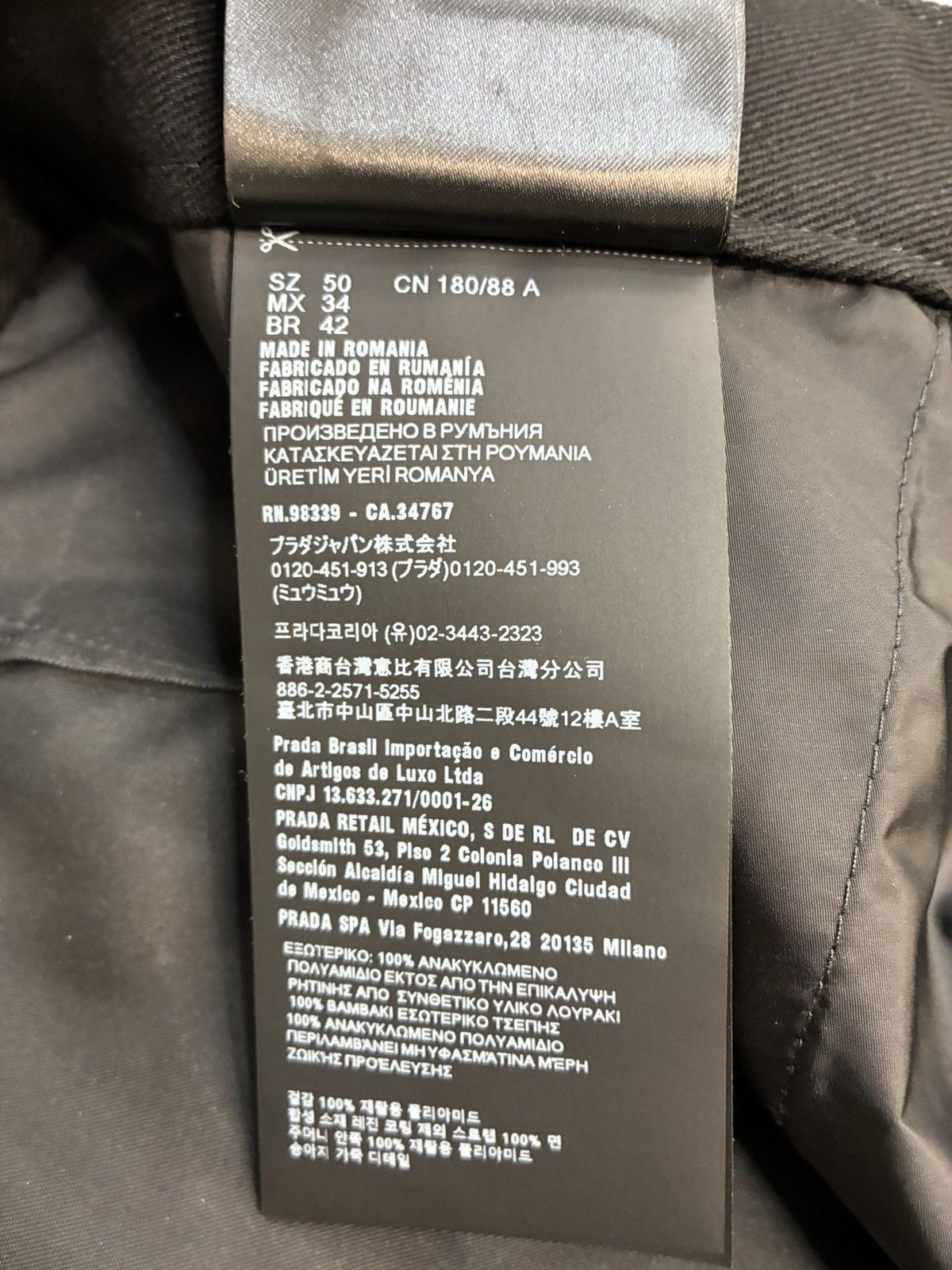Prada PRADA RE-NYLON GABARDINE PANTS Size US 34 / EU 50 - 10 Thumbnail