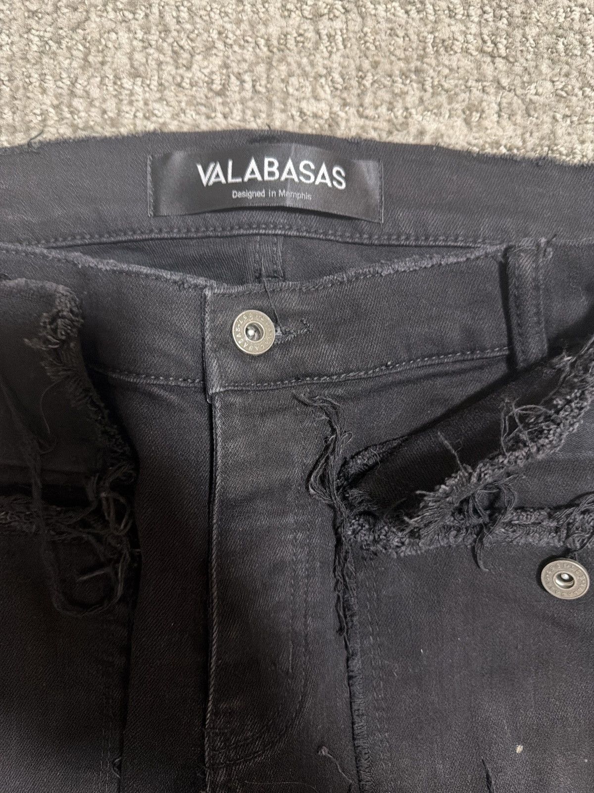 Valabasas Black denim pants Size US 36 / EU 52 - 8 Thumbnail