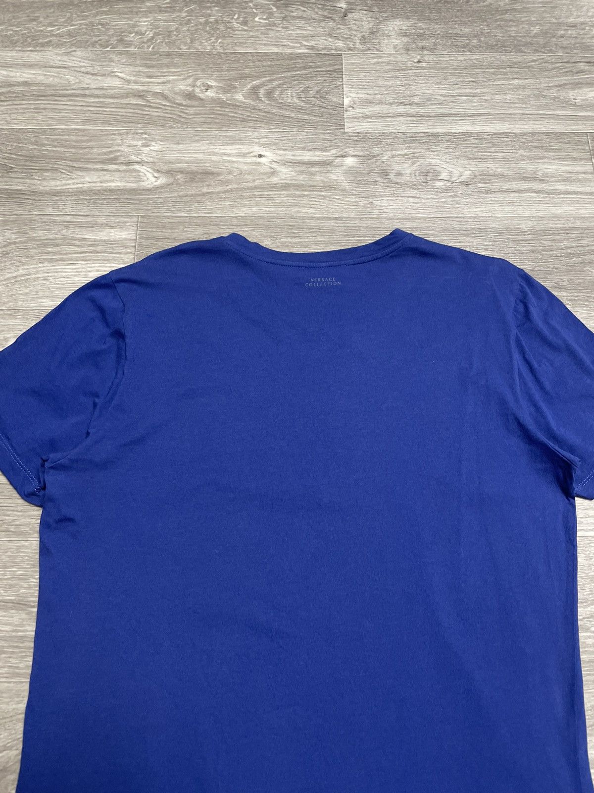 Versace Versace Collection Baroque Graphic Print Blue T-Shirt Size US XXL / EU 58 / 5 - 17 Thumbnail