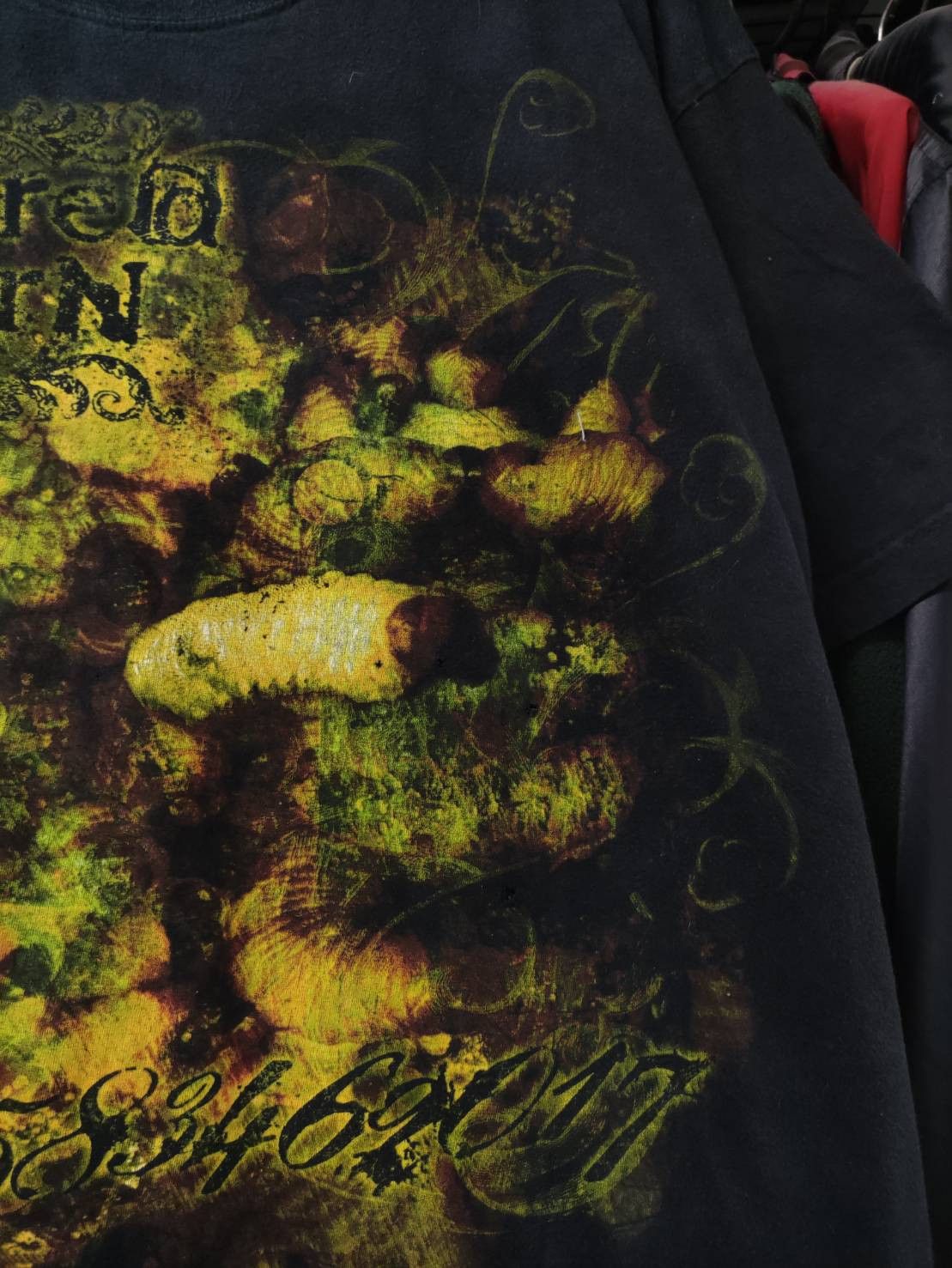Band Tees × Slipknot × Vintage Vtg 00's Slipknot " Tattered & Torn " Single Promo T-Shirt Size US XXL / EU 58 / 5 - 5 Thumbnail