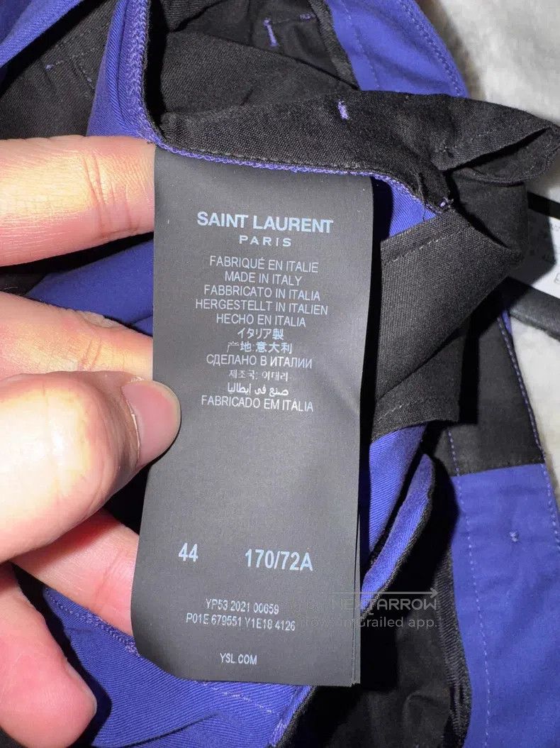 Saint Laurent Paris Saint Laurent Paris Pants Size US 28 / EU 44 - 4 Thumbnail