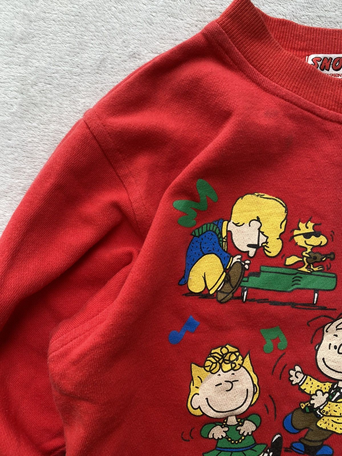 Vintage 1958 Vintage Snoopy- Young Fashion by Machan LTD- Sweater Size US XXS / EU 40 - 2 Thumbnail